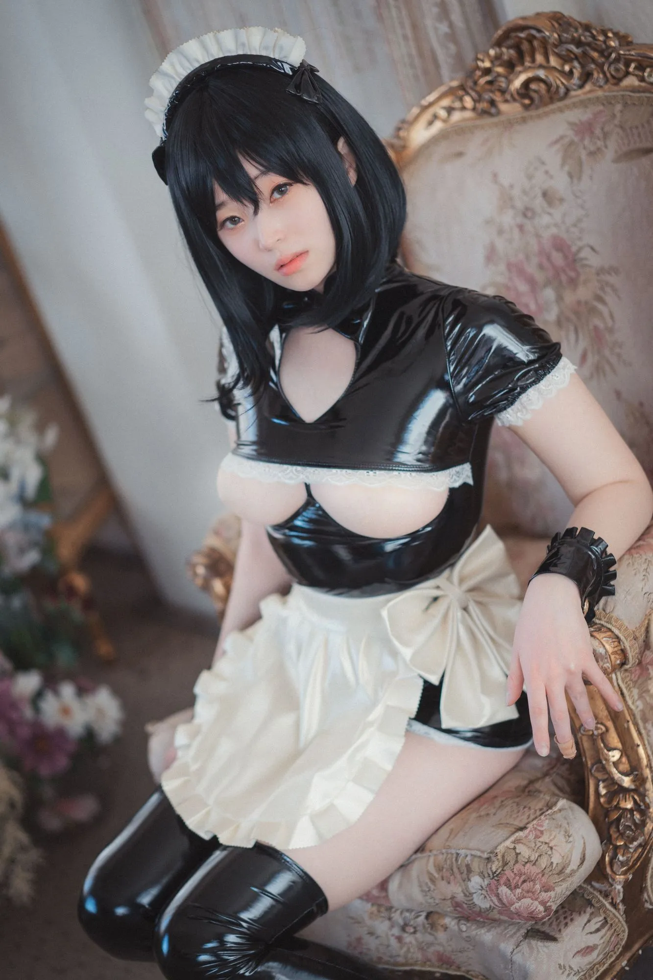 No.047-[DJAWA] Femme de Chambre en Latex [67P]-图妖社