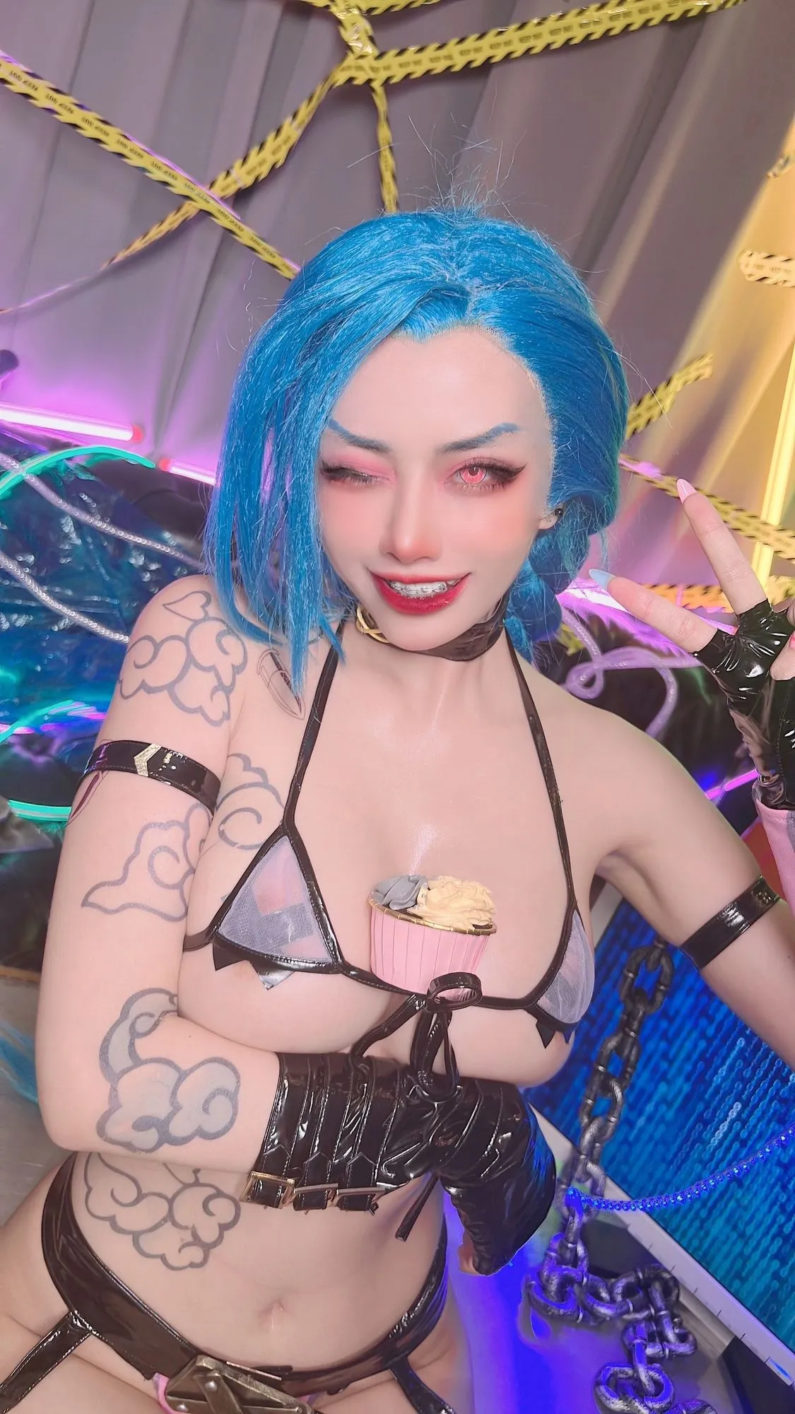 图片[4]-No.052-Jinx [30P 1V]-coswz-cos王者