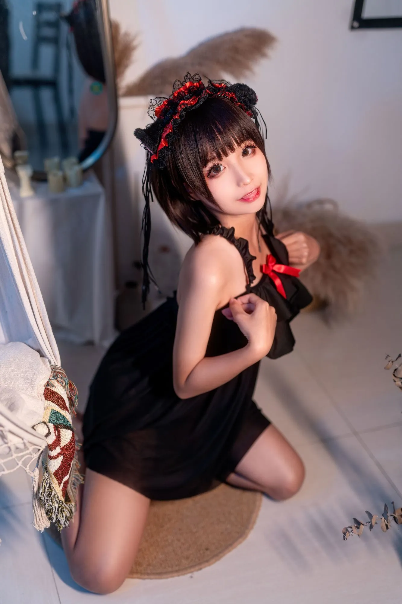 图片[3]-No.052-黑睡裙 [40P]-coswz-cos王者