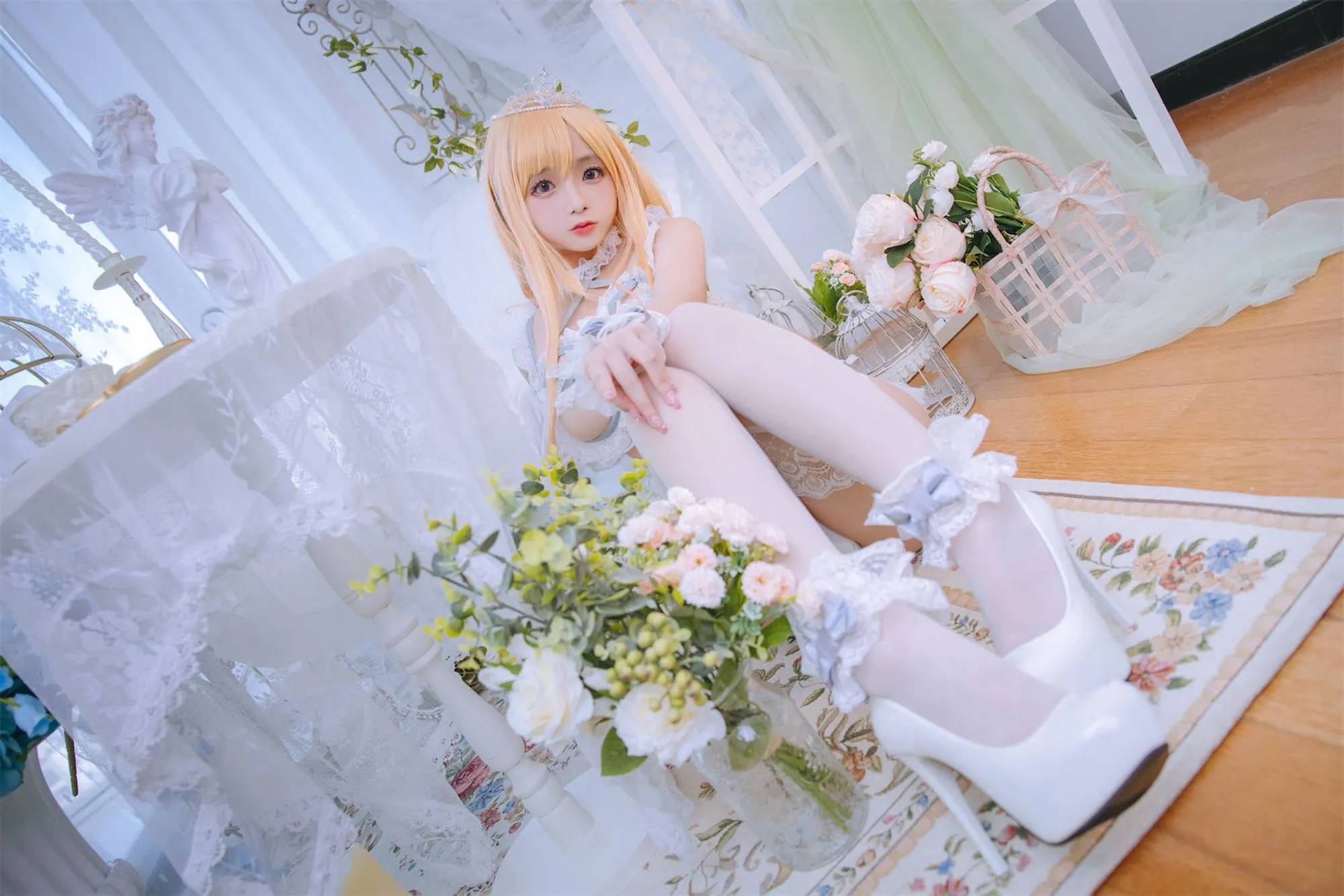 图片[3]-No.057-喜多川海梦 花嫁 [76P]-coswz-cos王者