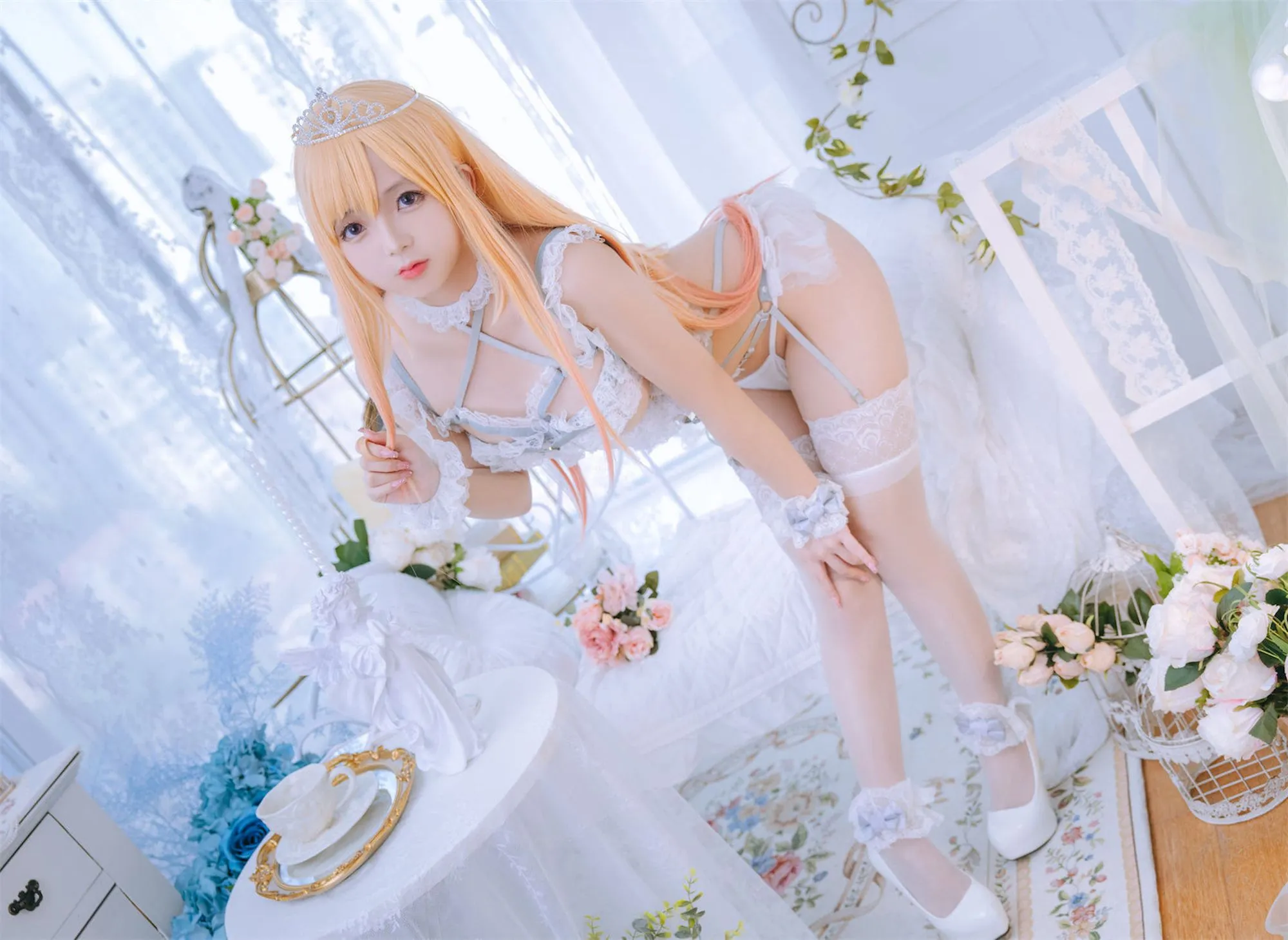 图片[2]-No.057-喜多川海梦 花嫁 [76P]-coswz-cos王者