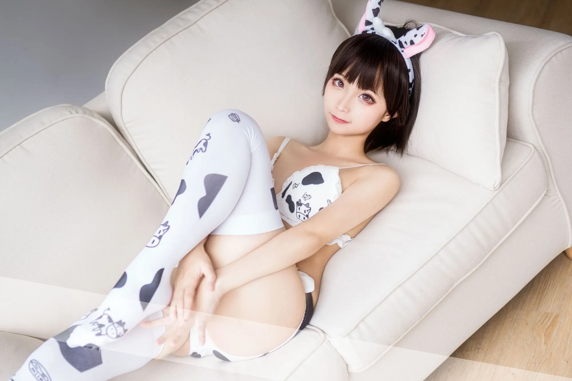 图片[3]-No.064-奶牛比基尼 [50P]-coswz-cos王者