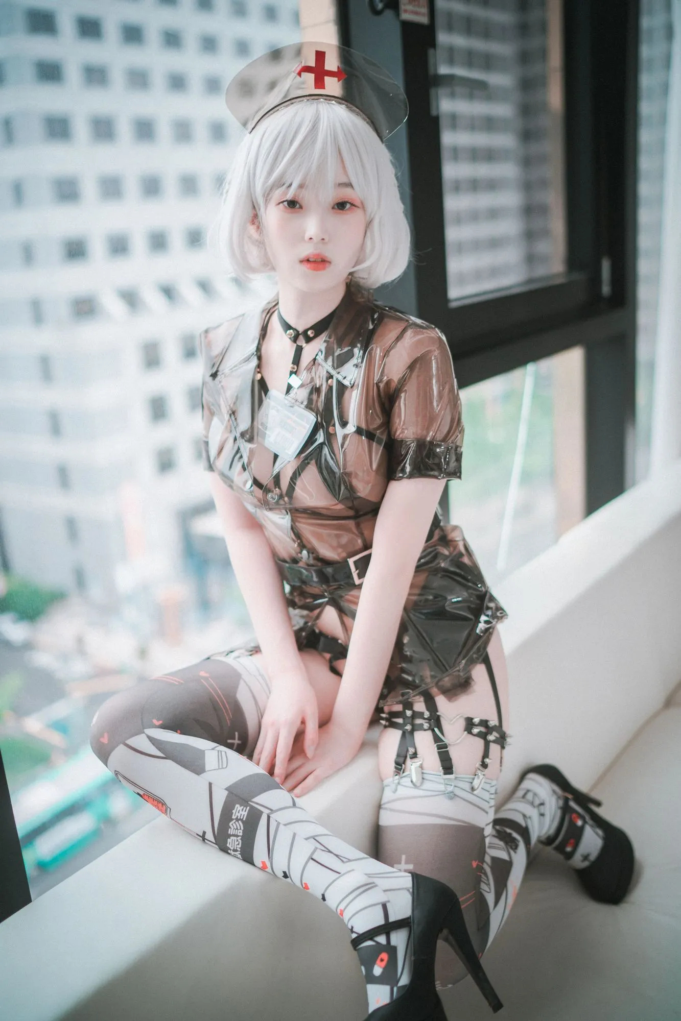 图片[3]-No.068-[DJAWA] Nurse Nation (Black ver) [93P]-coswz-cos王者