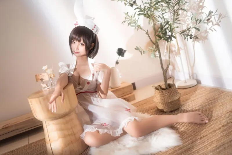 图片[3]-No.068-透明护士 [60P]-coswz-cos王者