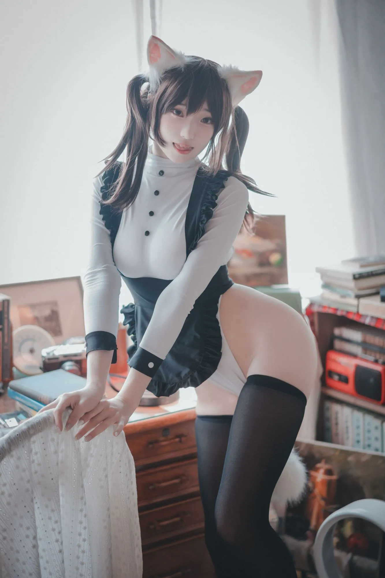图片[6]-No.071-[DJAWA] Maid Mansion W Bambi(밤비)&Sonson(손손) [153P]-coswz-cos王者