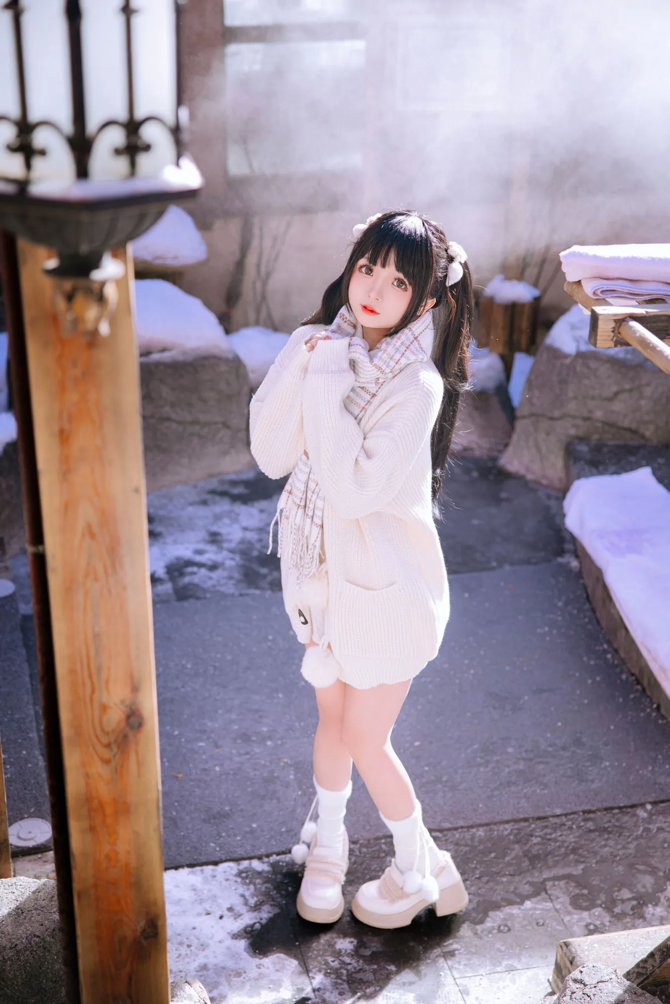 图片[2]-No.073 – 雪地少女 [108P 2V]-coswz-cos王者