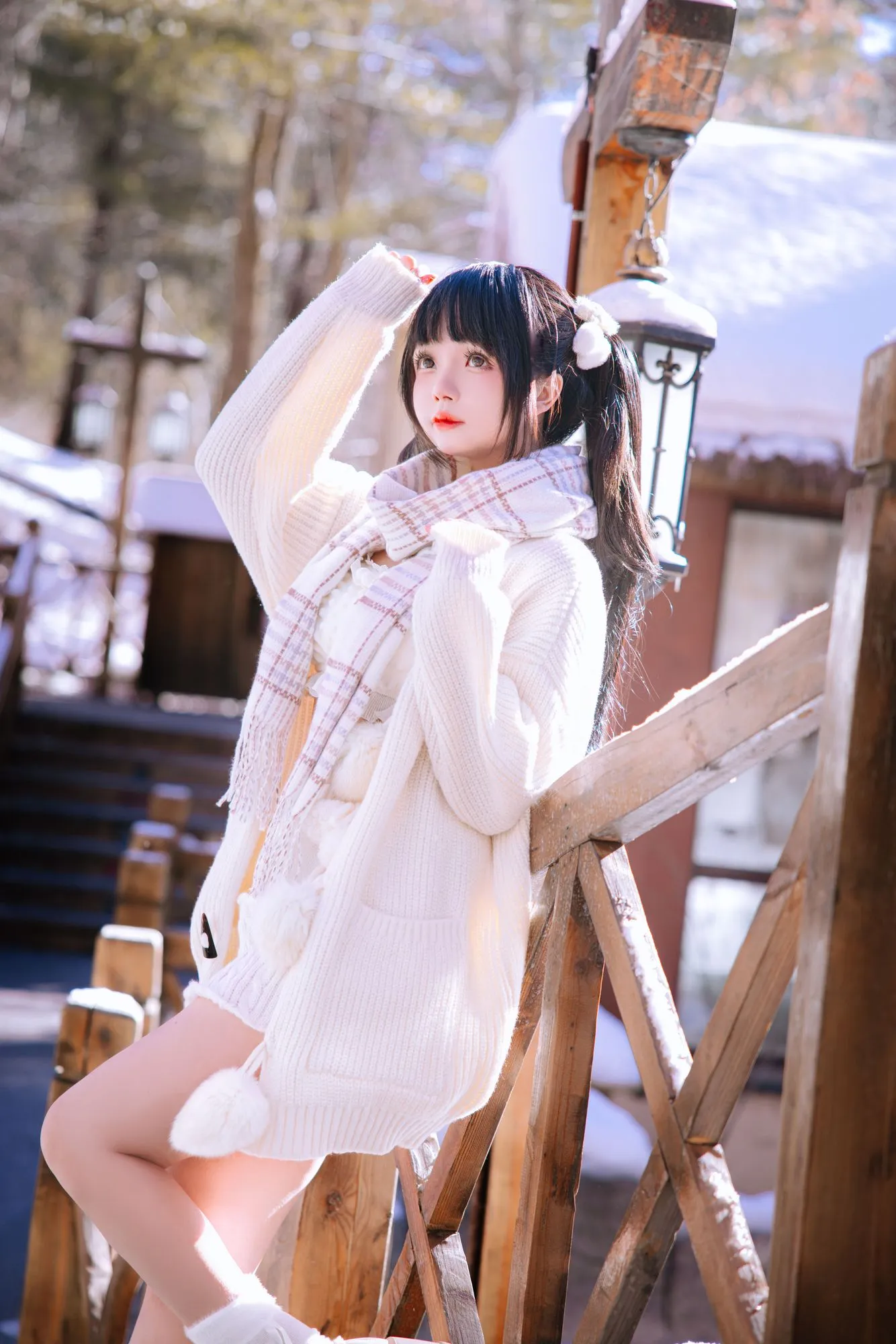 图片[4]-No.073 – 雪地少女 [108P 2V]-coswz-cos王者