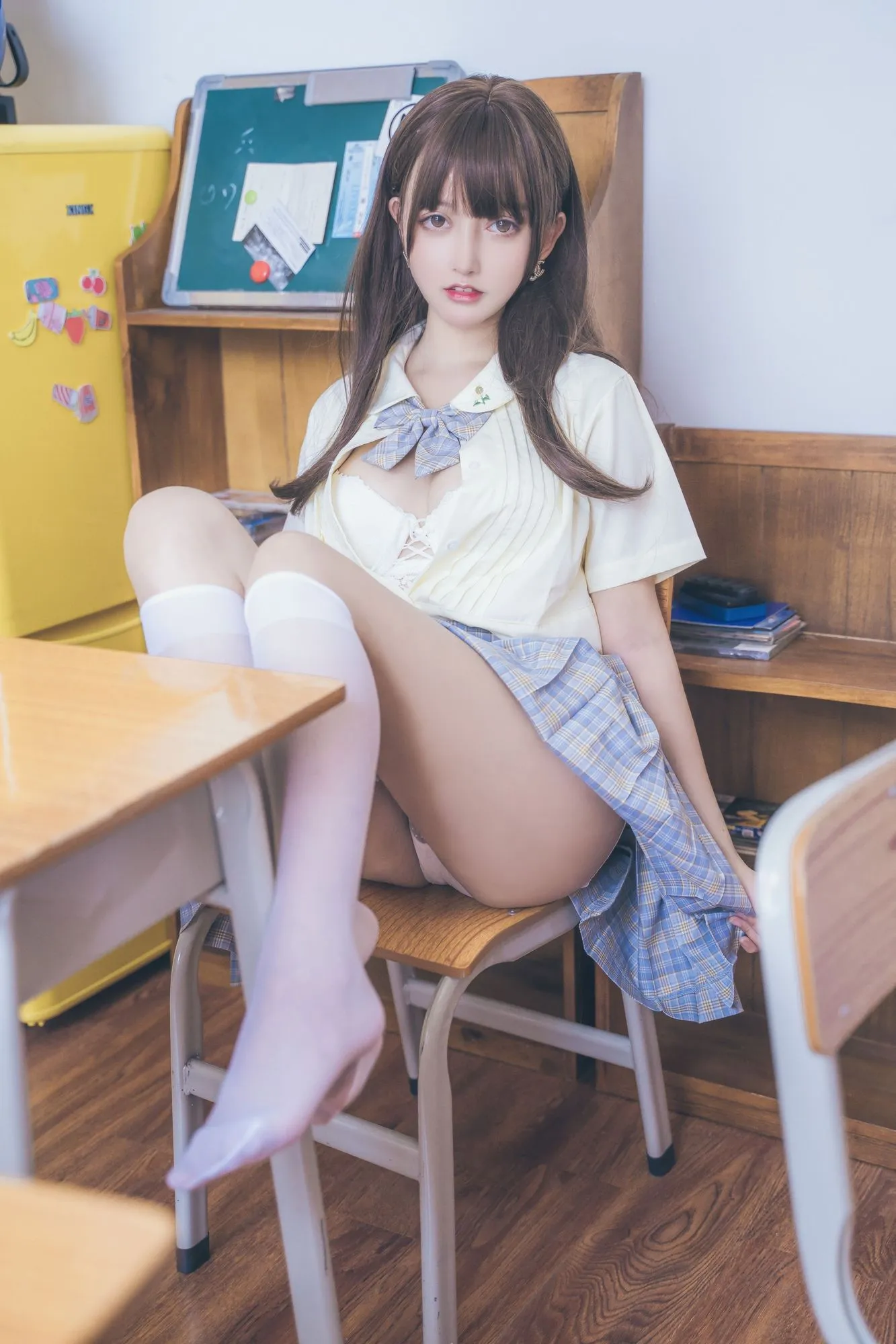 图片[4]-No.074-教室写真 [30P]-coswz-cos王者