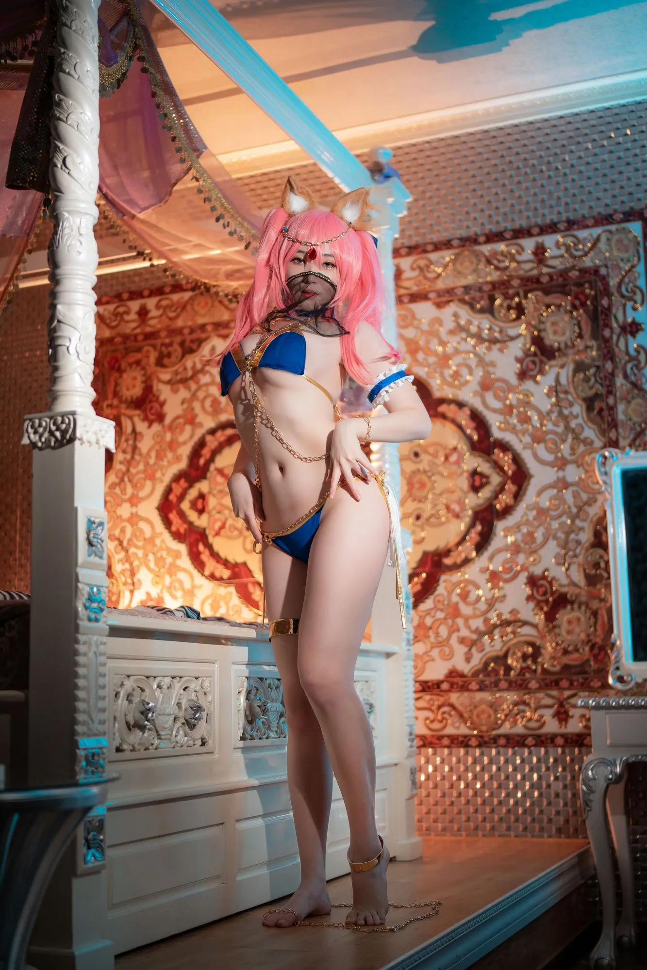 图片[3]-No.076-[CreamSoda]-Cosplay Tamamo + Kama (FGO) [40P]-coswz-cos王者