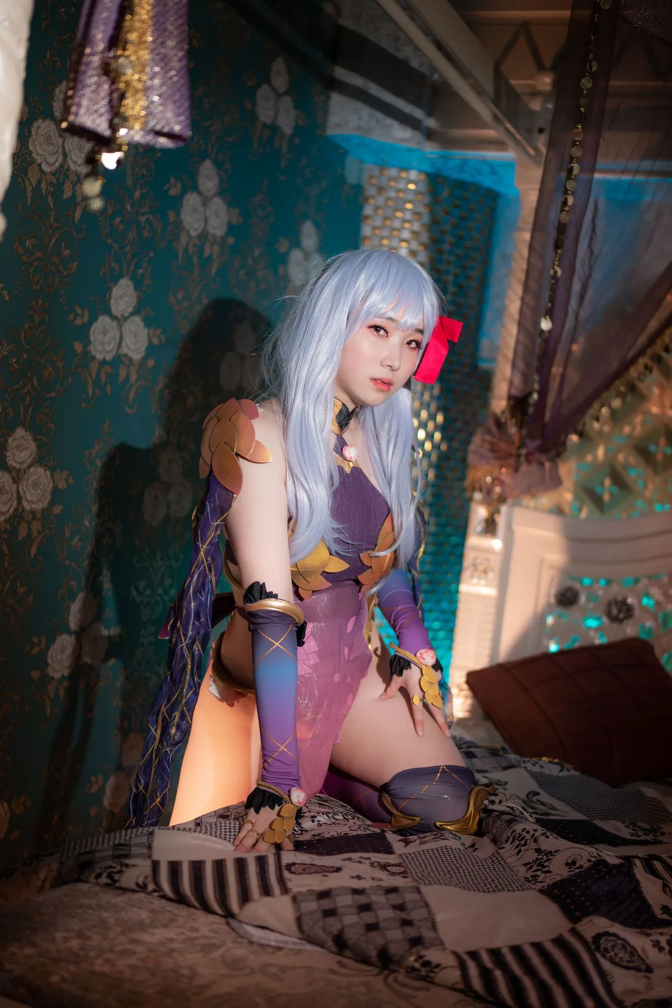 图片[5]-No.076-[CreamSoda]-Cosplay Tamamo + Kama (FGO) [40P]-coswz-cos王者