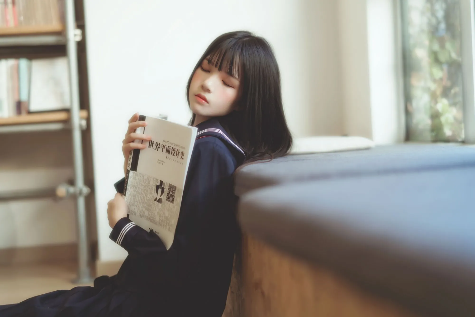 图片[4]-No.082-小少女 黑色水手服 [50P]-coswz-cos王者