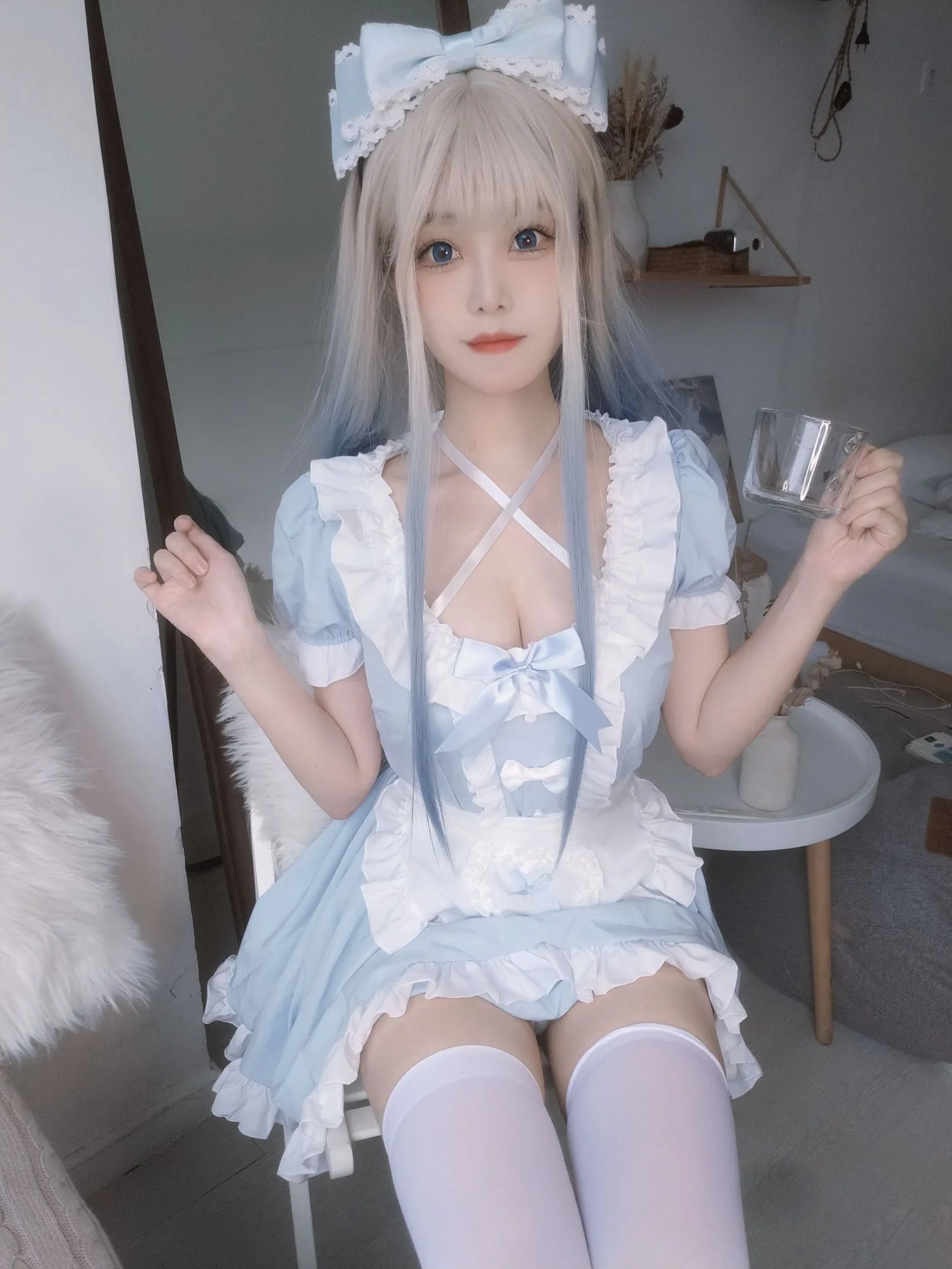 图片[2]-No.087-蓝baby [27P 2V]-coswz-cos王者