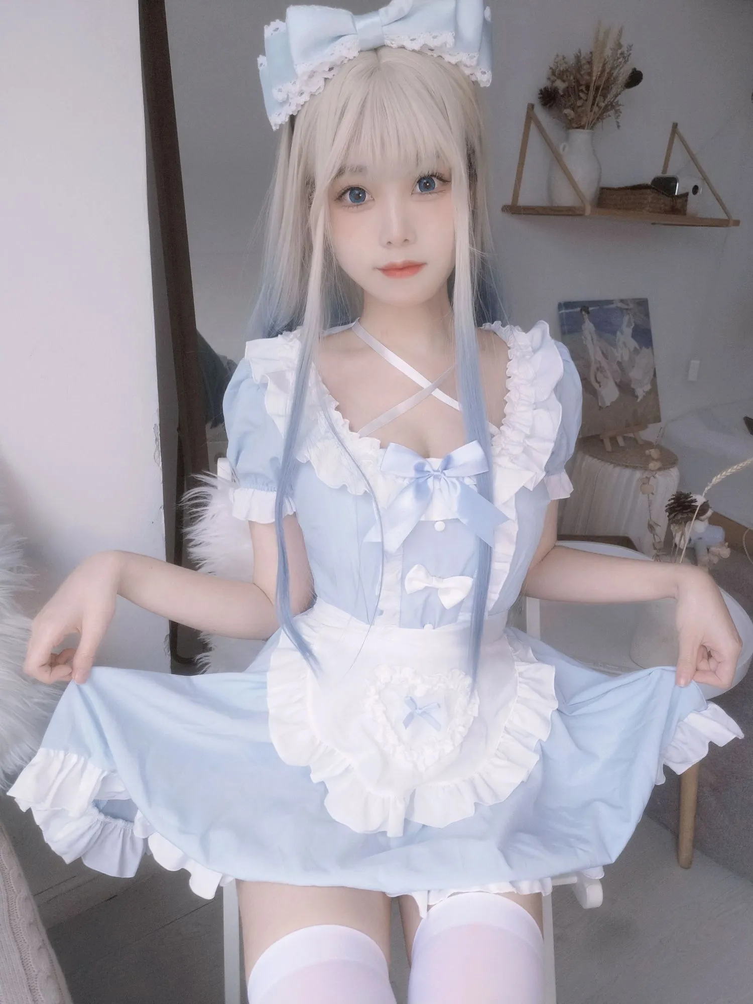 图片[4]-No.087-蓝baby [27P 2V]-coswz-cos王者