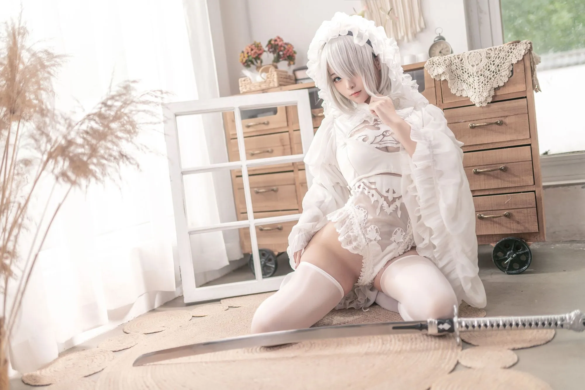 图片[6]-No.098-尼尔纪元 白花嫁 [20P]-coswz-cos王者