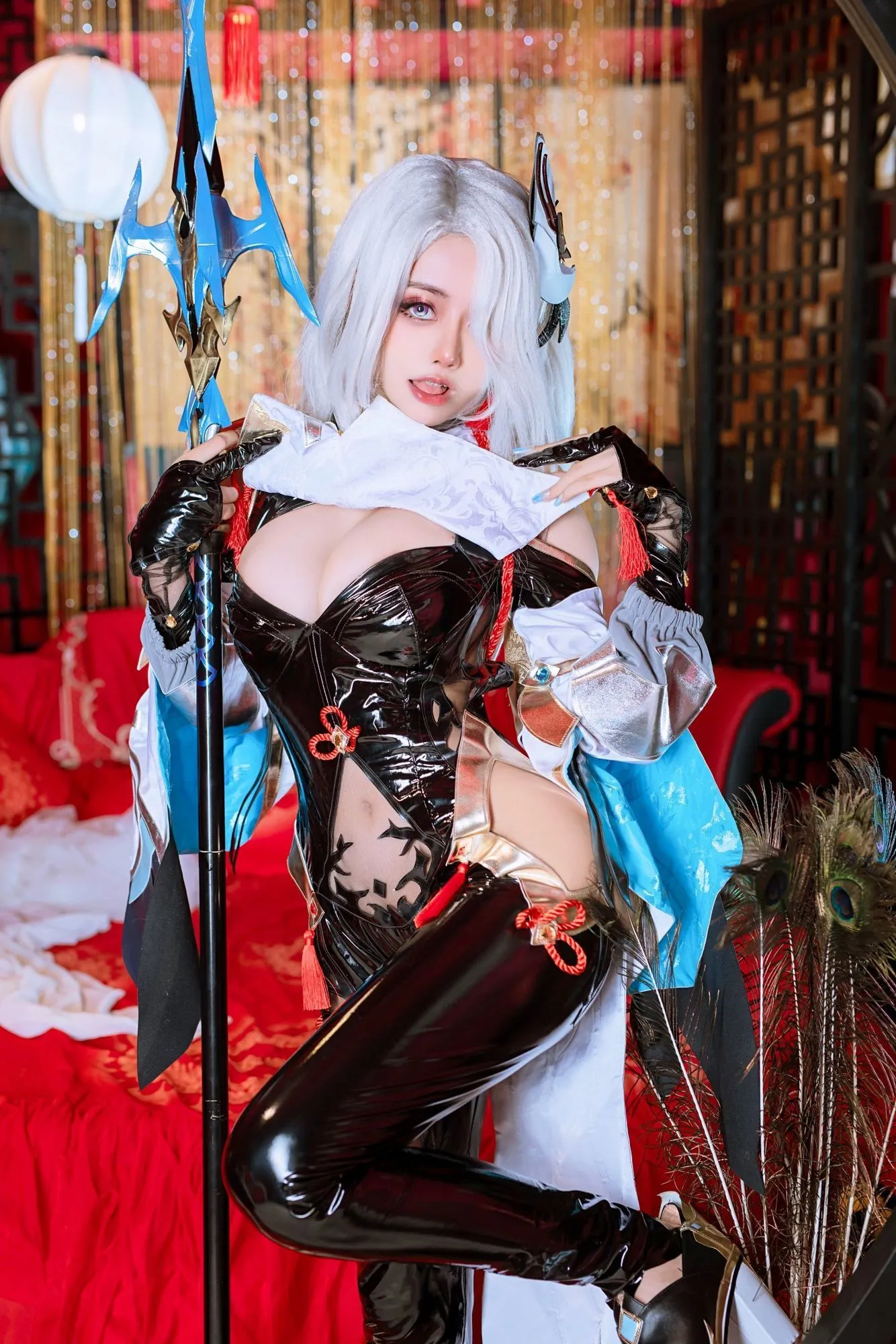 图片[3]-No.099-Shenhe(Genshin Impact) [67P]-coswz-cos王者