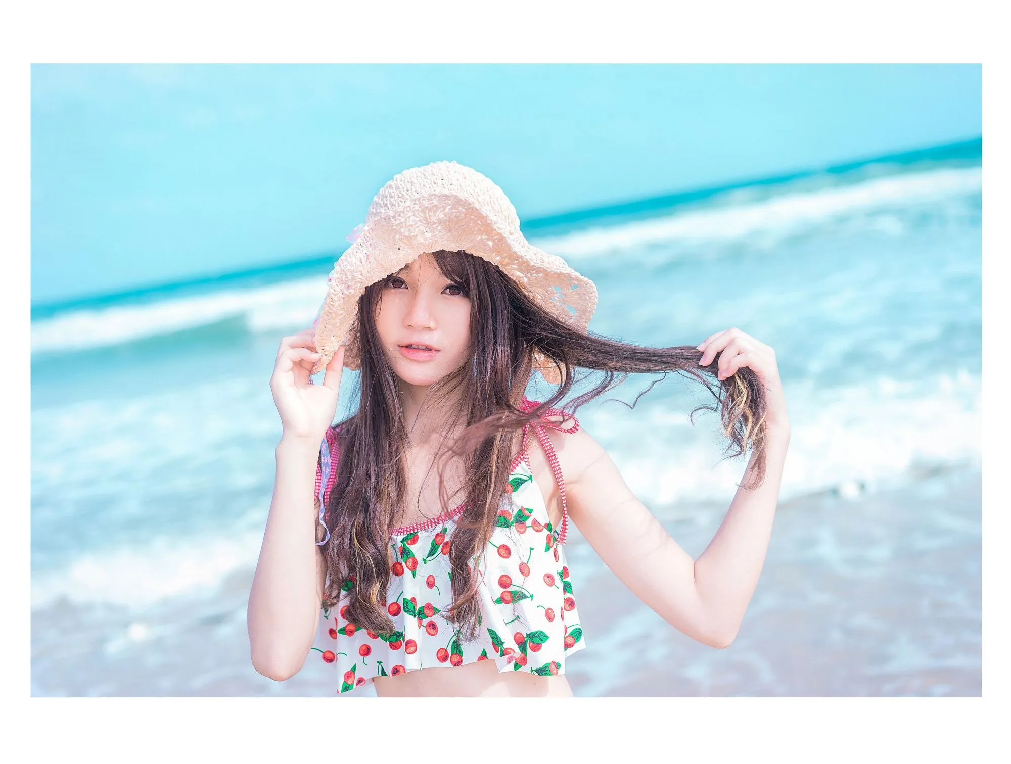 No.099-樱桃与海 [9P]-图妖社