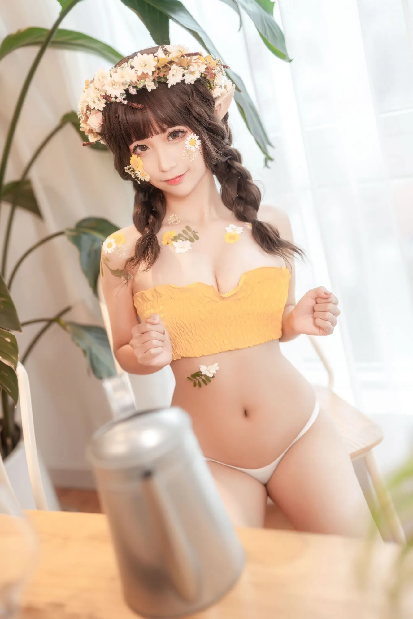 图片[2]-No.122-《尖耳国度》花精灵 [40P]-coswz-cos王者