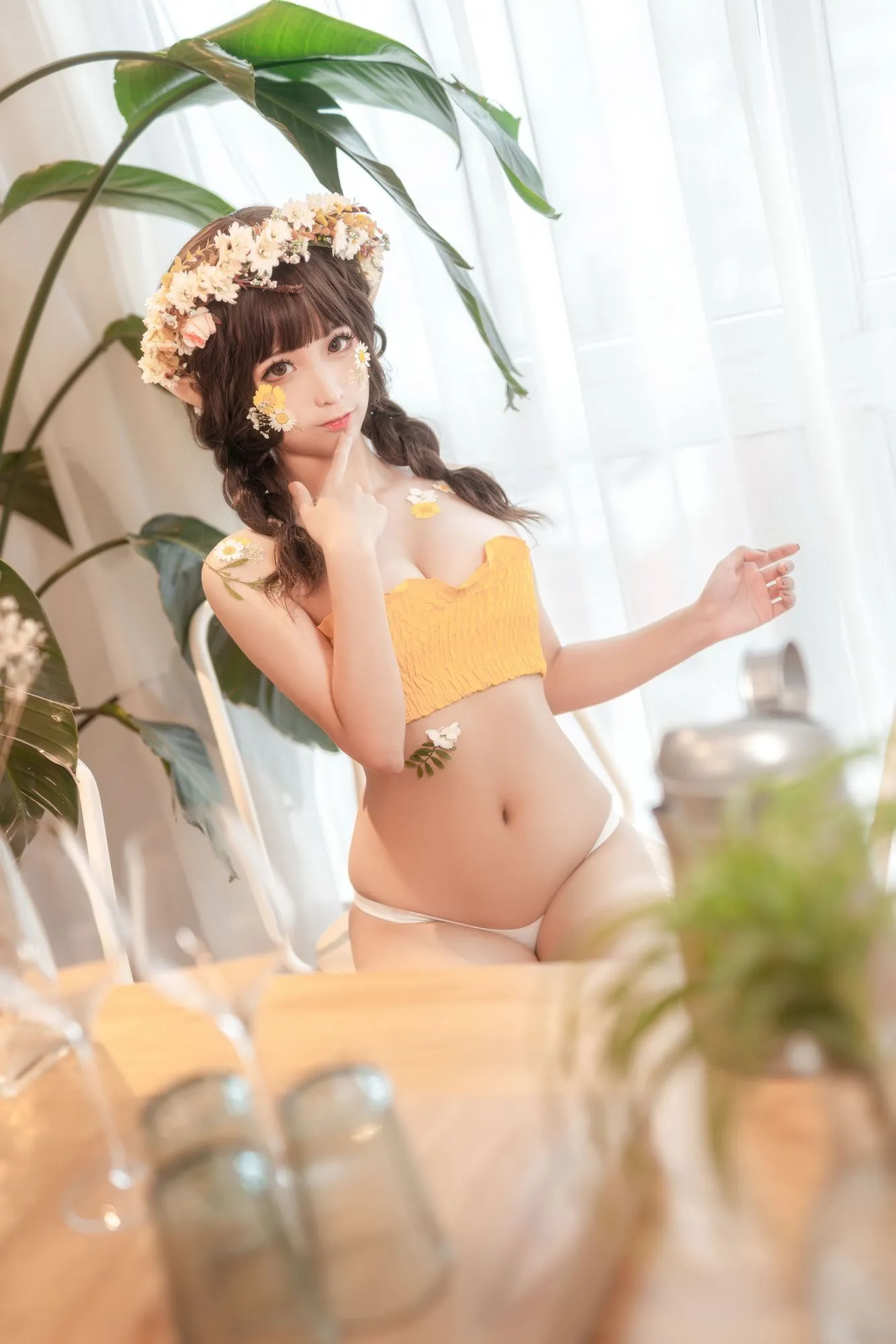 图片[3]-No.122-《尖耳国度》花精灵 [40P]-coswz-cos王者