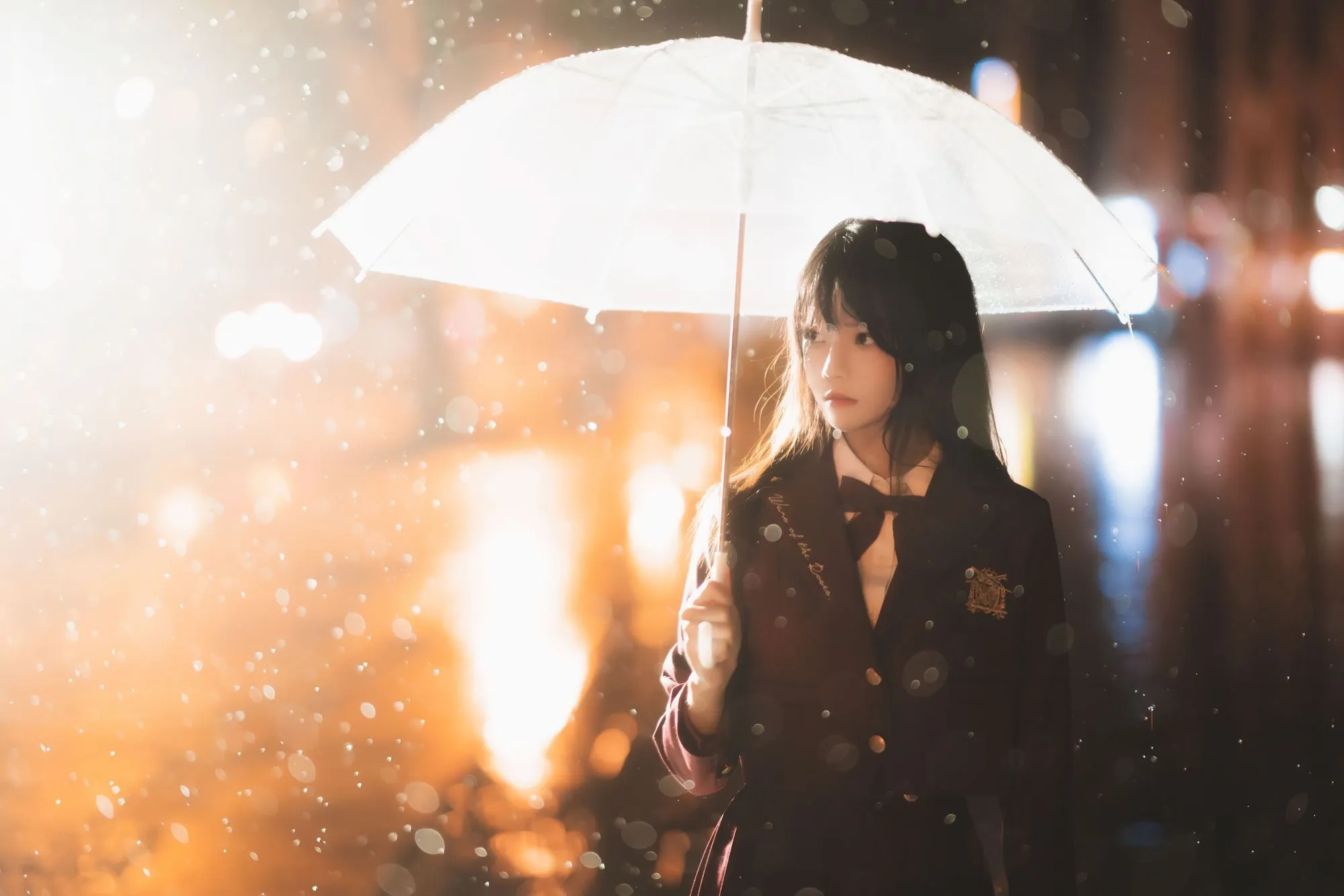 图片[3]-No.128-桜桃未熟3 雨下 [43P]-coswz-cos王者