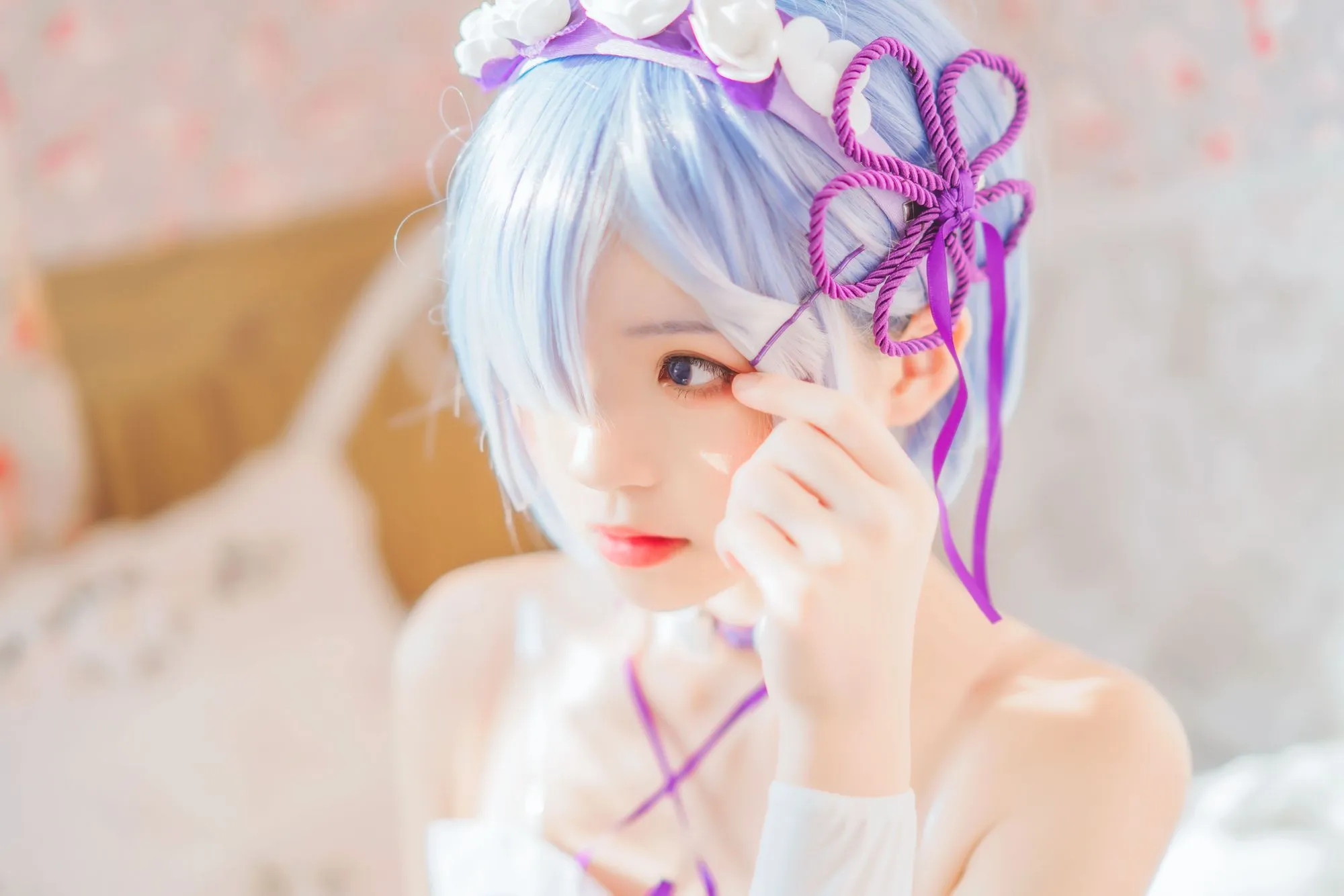 图片[2]-No.131-蕾姆小睡裙 [40P]-coswz-cos王者