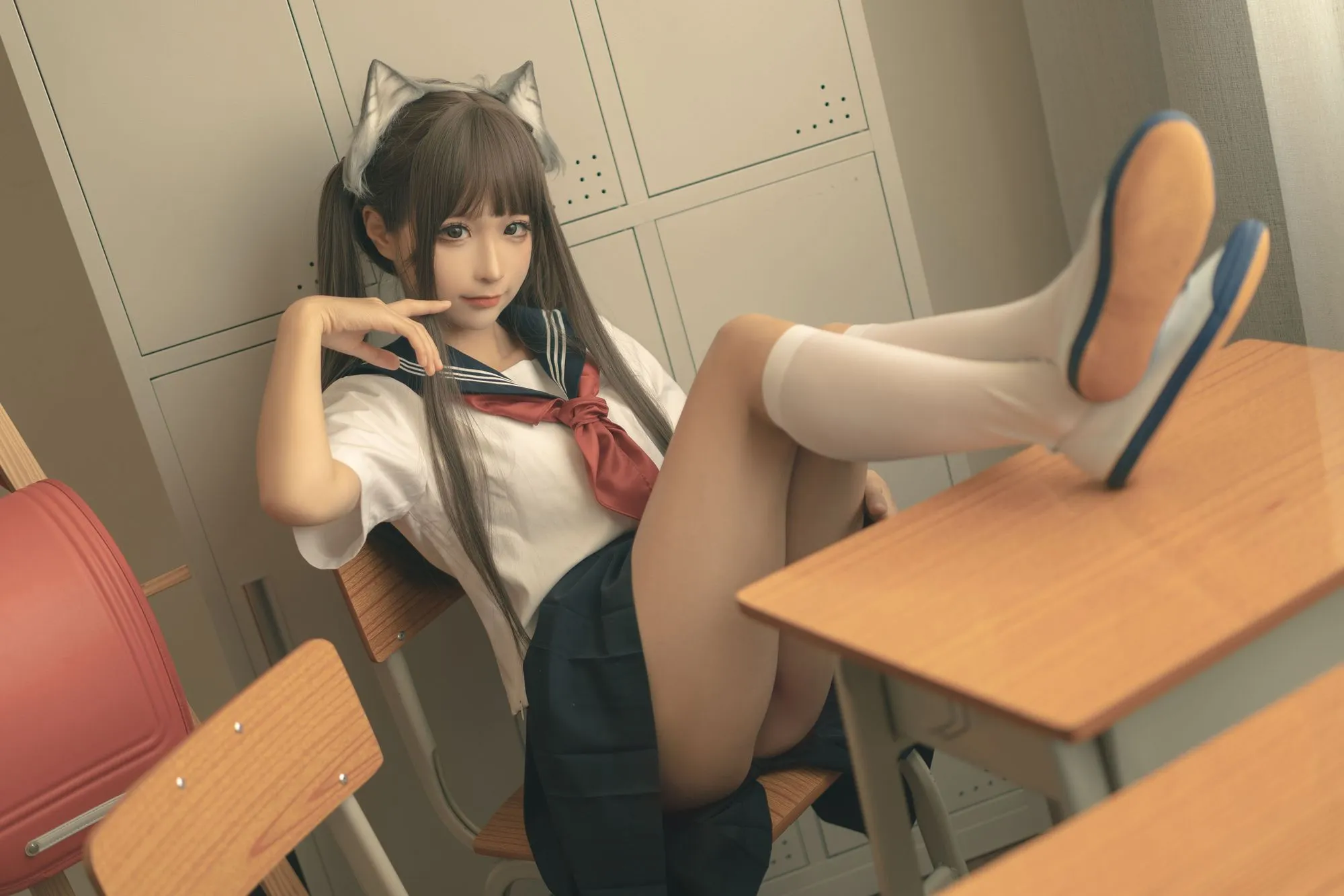 图片[2]-No.136-放学后 [130P]-coswz-cos王者