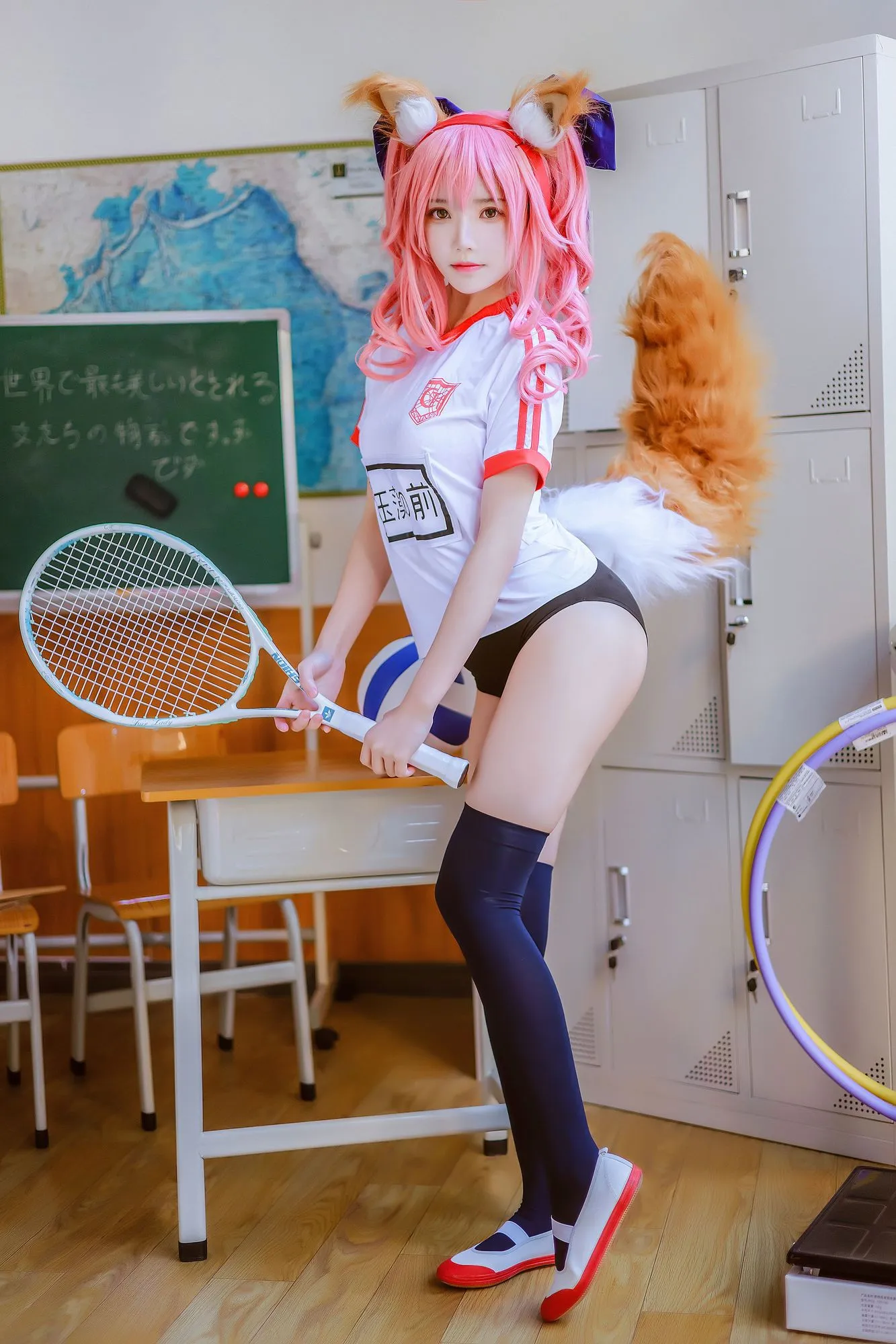 图片[3]-No.147-玉藻前体操服 [31P]-coswz-cos王者
