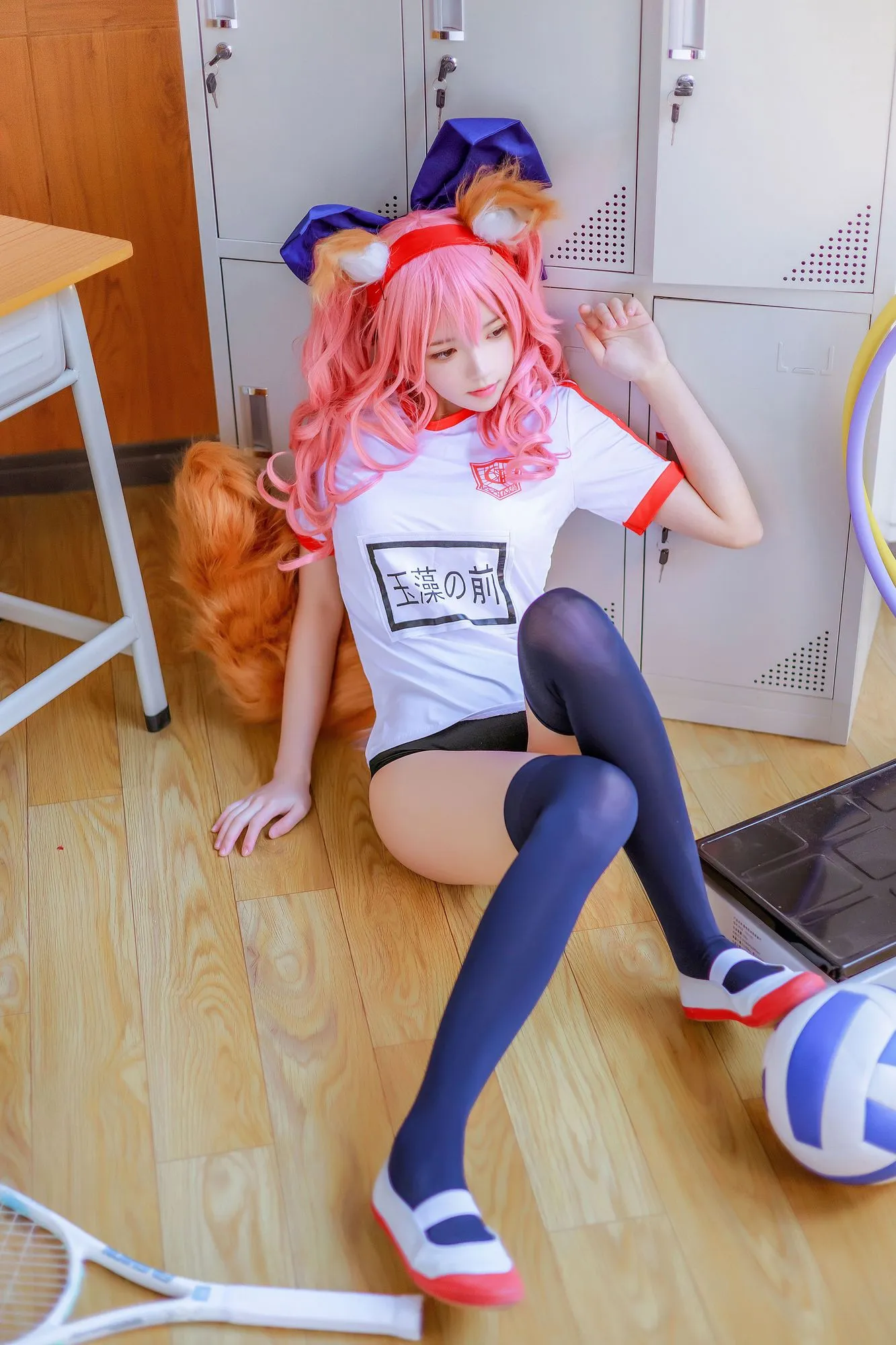 图片[2]-No.147-玉藻前体操服 [31P]-coswz-cos王者