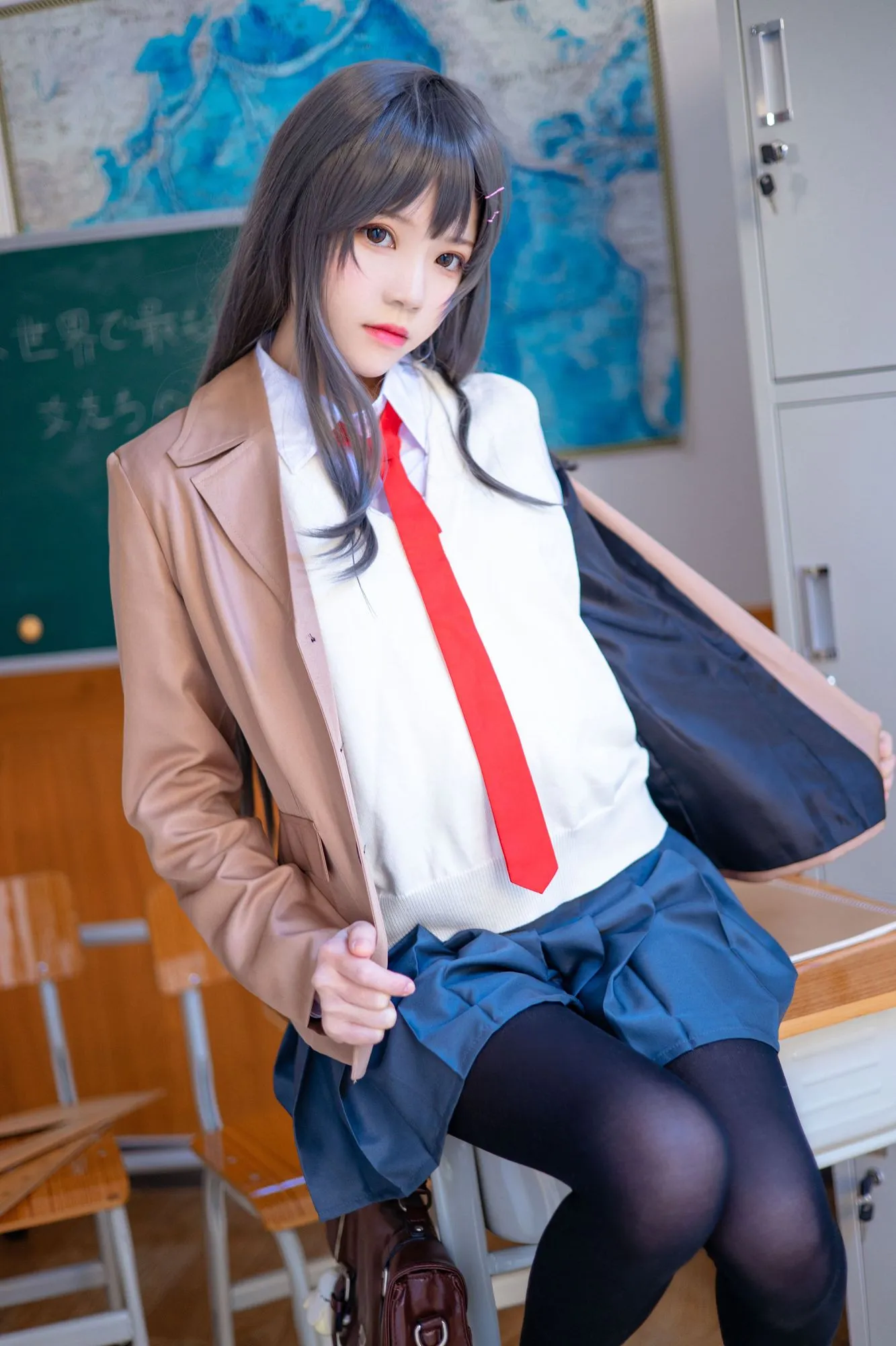 图片[3]-No.162-麻衣制服 [52P]-coswz-cos王者