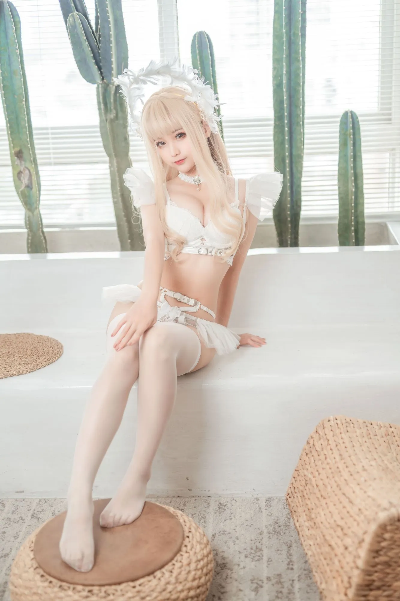 图片[5]-No.164-沫沫真爱版 金天使 [40P]-coswz-cos王者