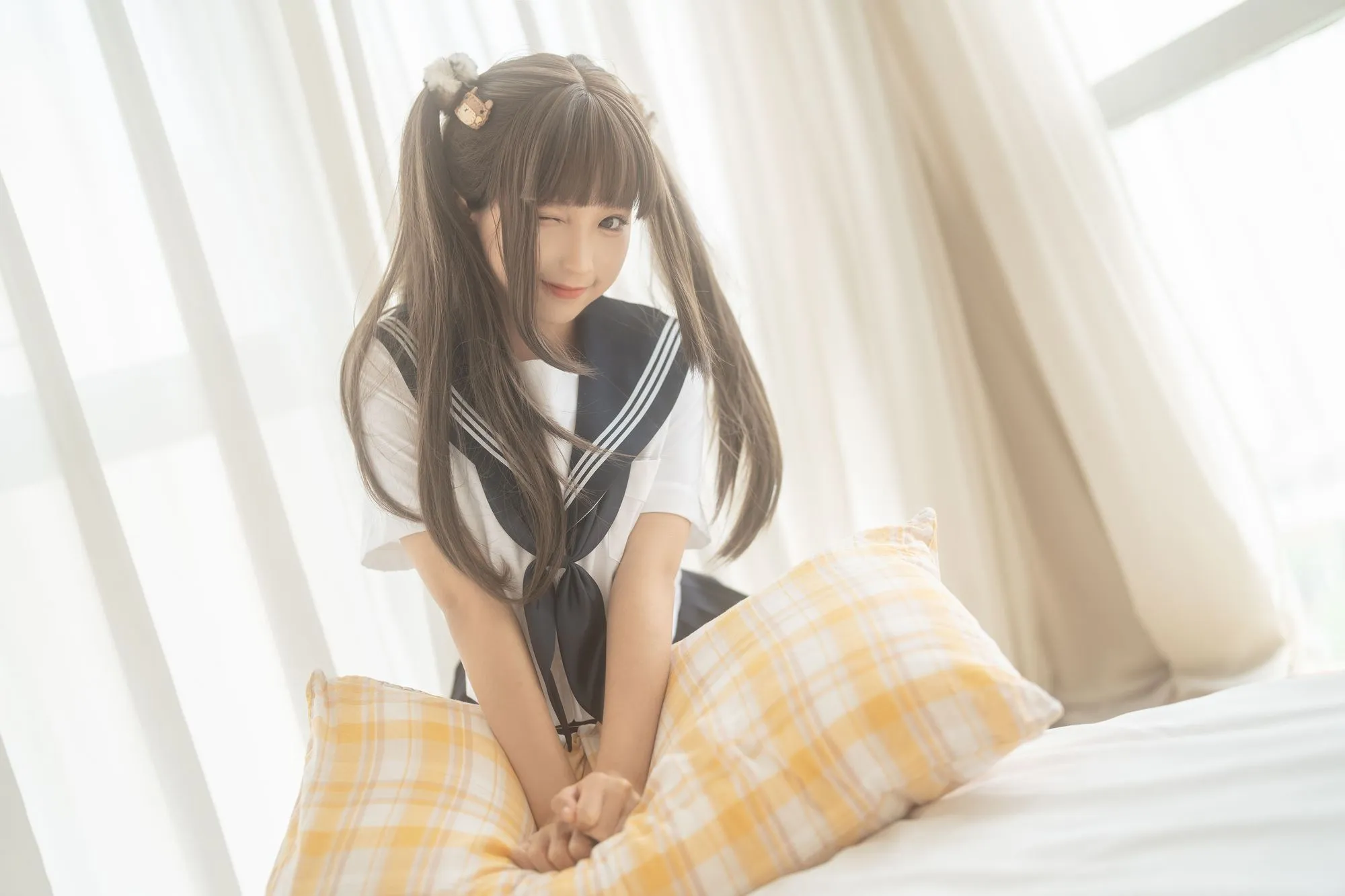 图片[3]-No.178-被窝JK [15P 1V]-coswz-cos王者