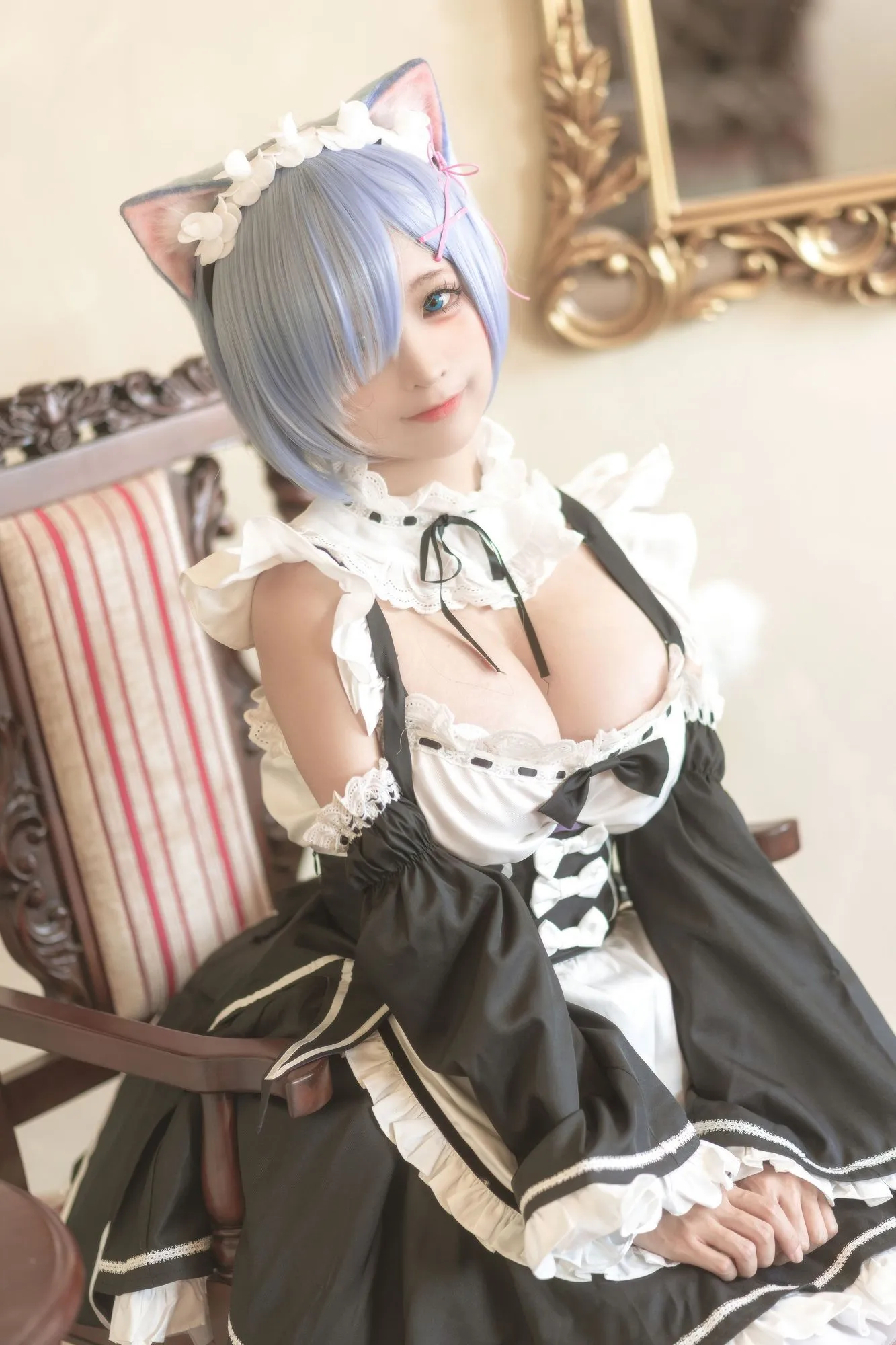No.186-猫耳雷姆 [33P]-图妖社