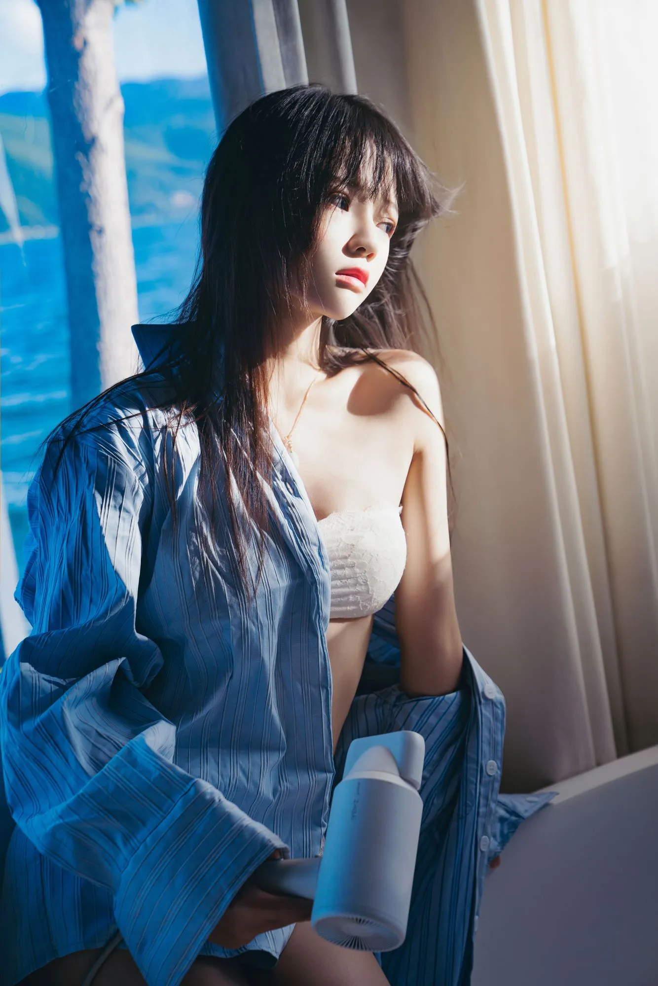 No.202 – 蓝衬衫 [44P]-图妖社