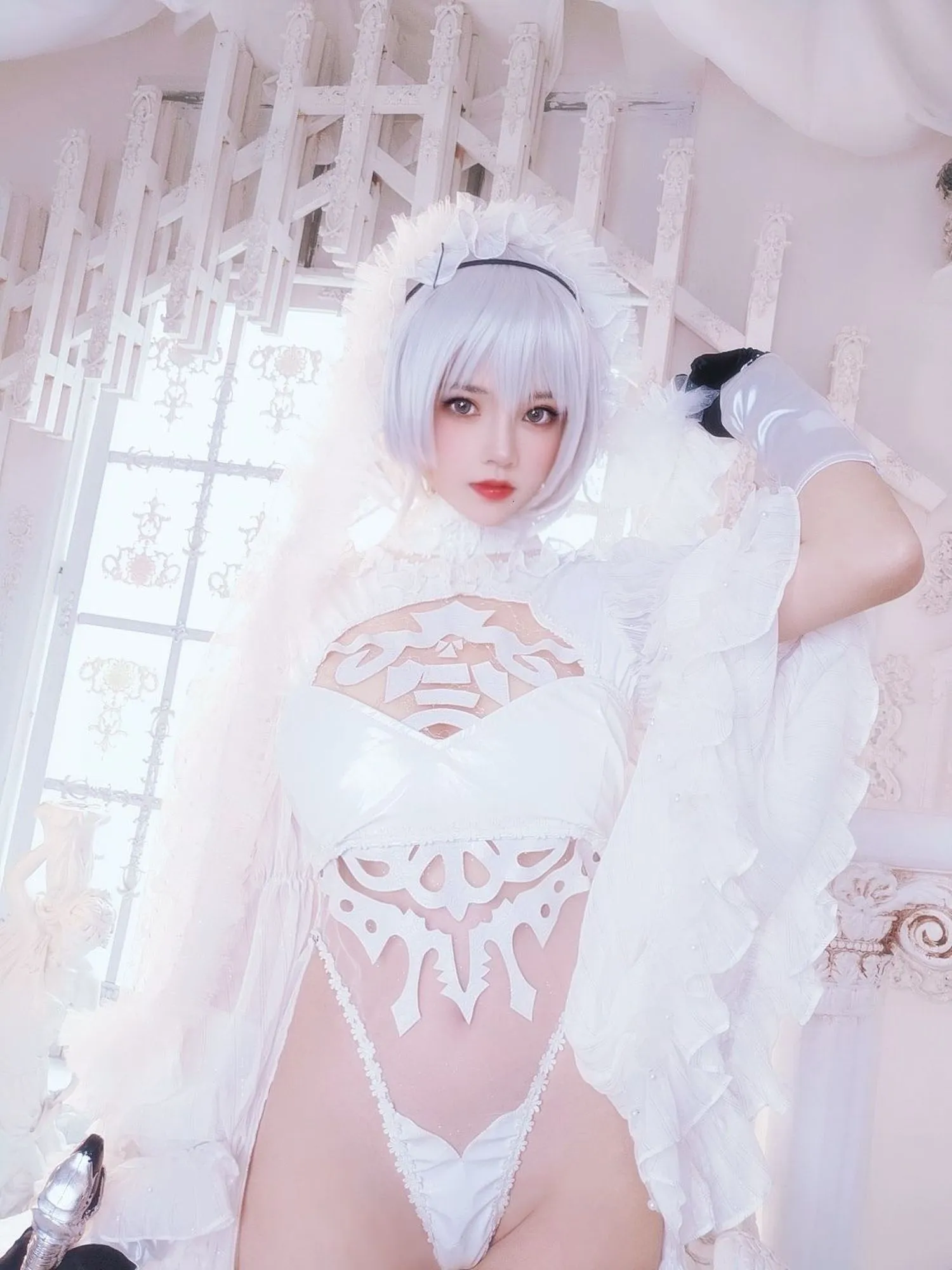 图片[4]-No.203 – 2B花嫁 [69P]-coswz-cos王者