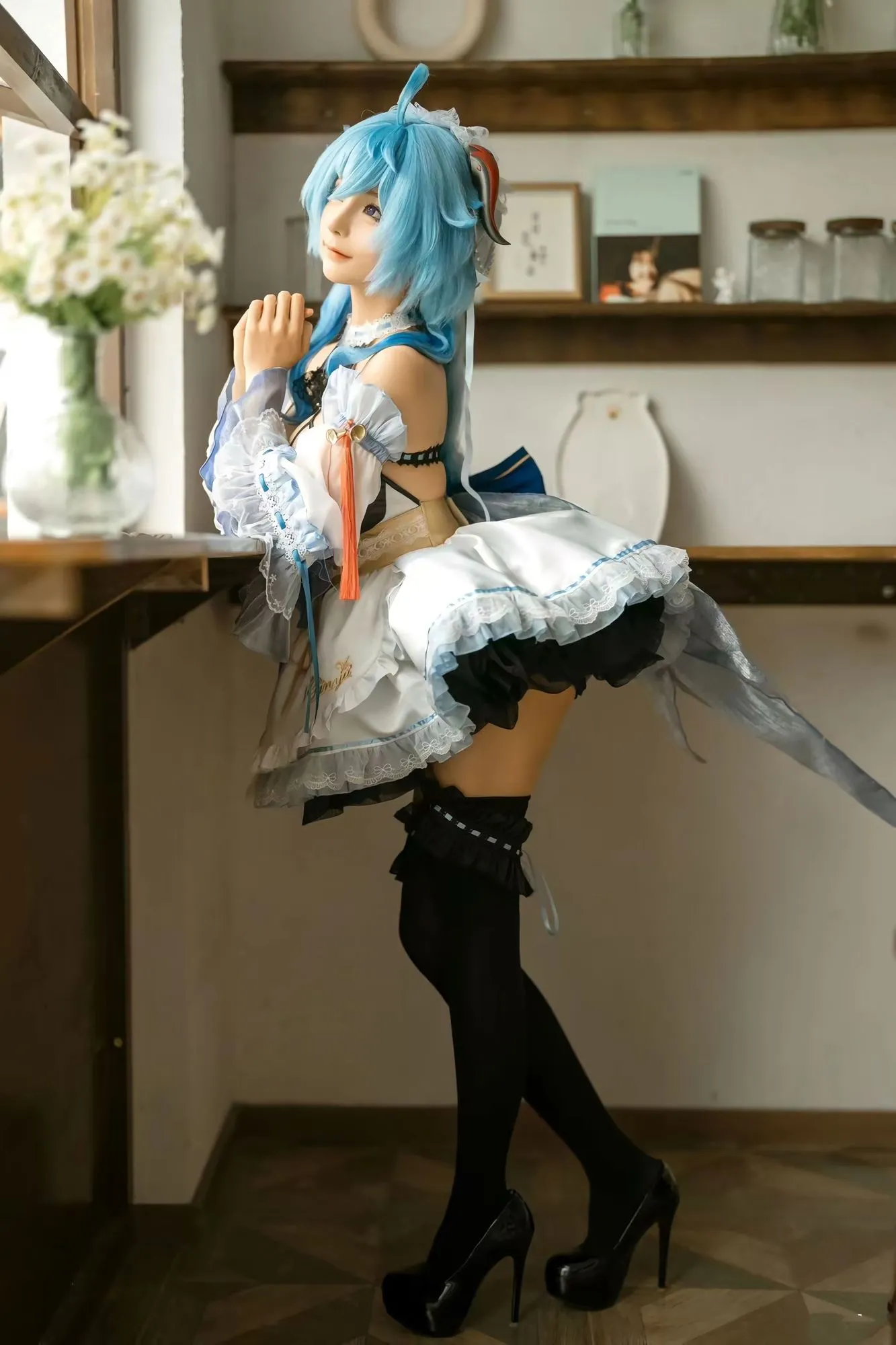 图片[4]-No.216 – 甘雨女仆 [14P]-coswz-cos王者