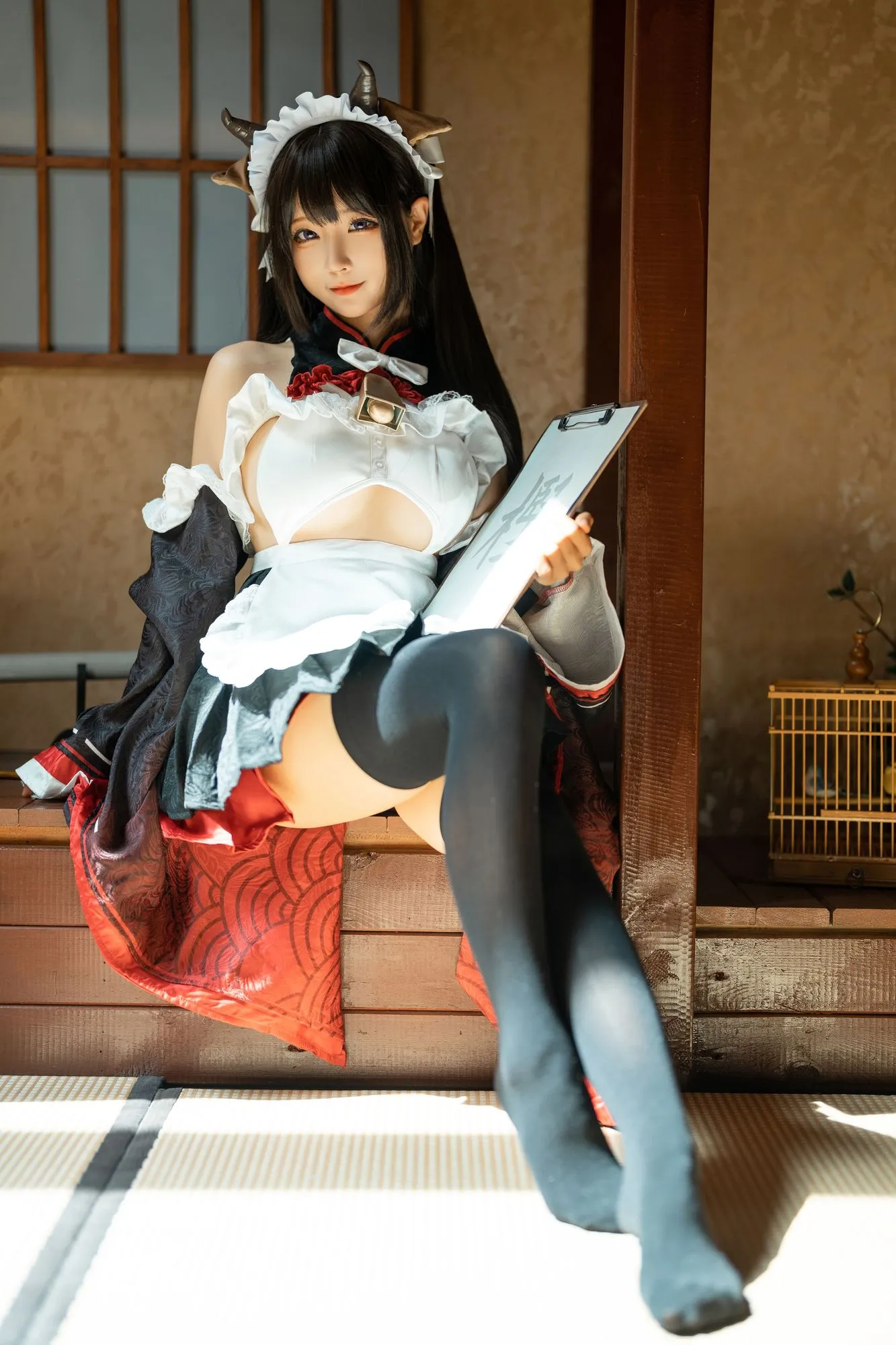图片[4]-No.222 – 牛牛女仆 [15P]-coswz-cos王者