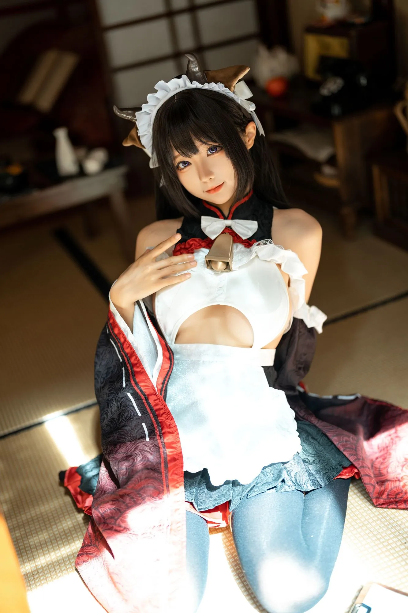图片[3]-No.222 – 牛牛女仆 [15P]-coswz-cos王者