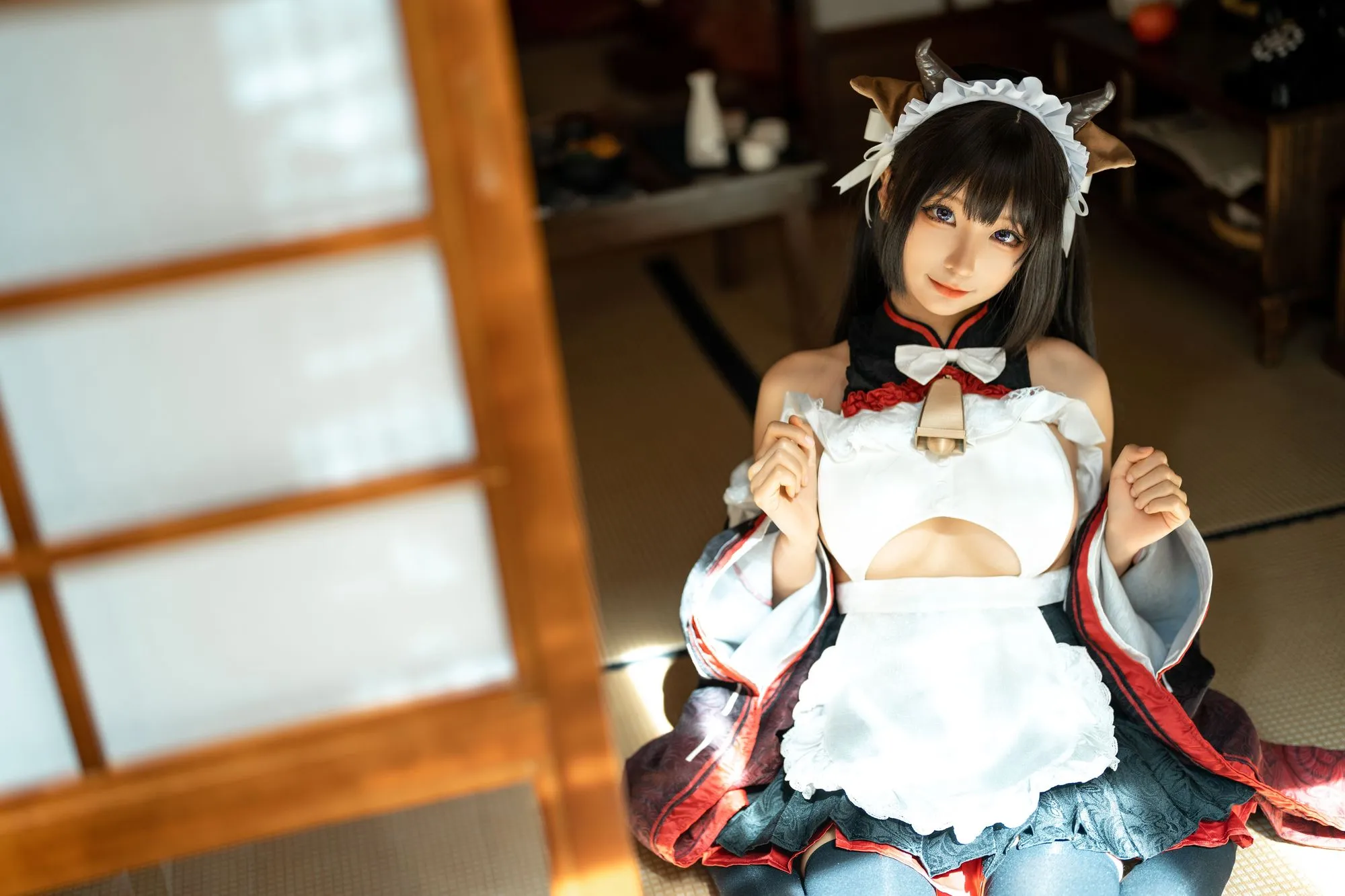 图片[2]-No.222 – 牛牛女仆 [15P]-coswz-cos王者