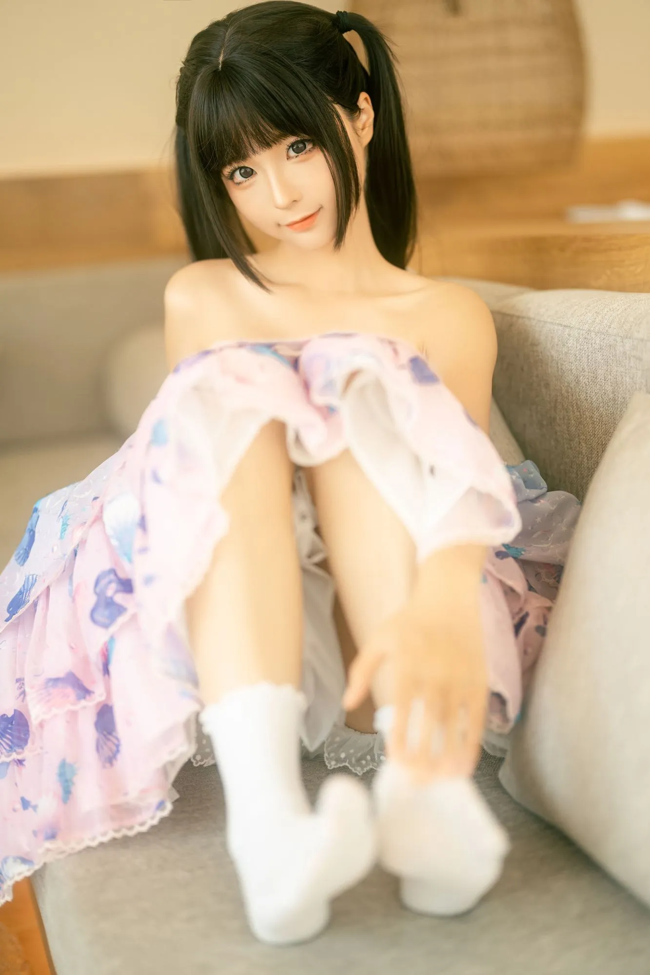 No.239 – 可爱粉裙 [9P] - 图妖社-图妖社