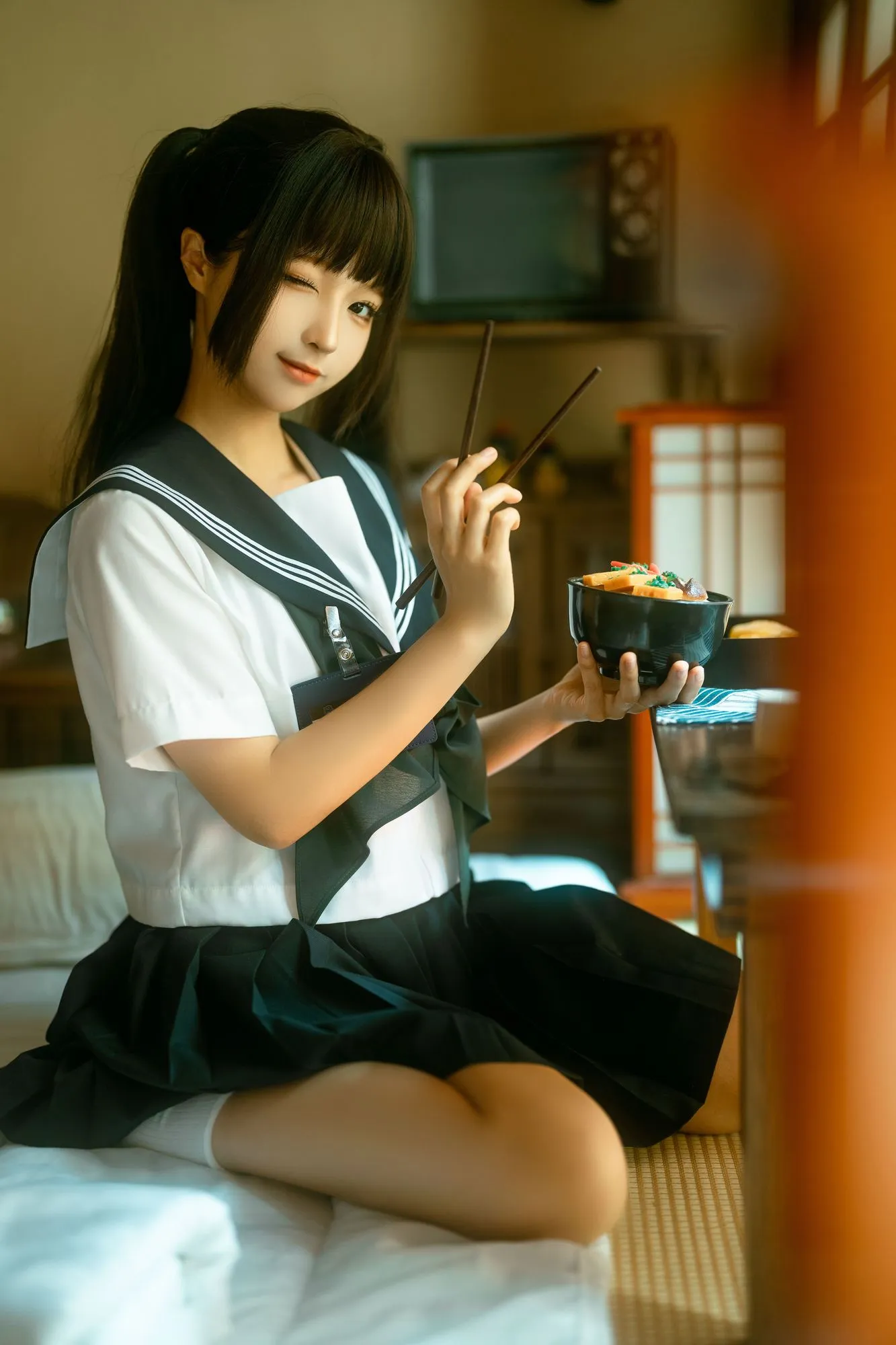 图片[4]-No.243 – 居家学妹 [22P]-coswz-cos王者