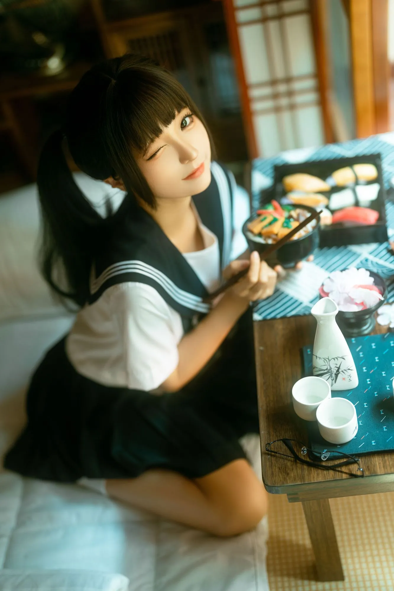 图片[5]-No.243 – 居家学妹 [22P]-coswz-cos王者