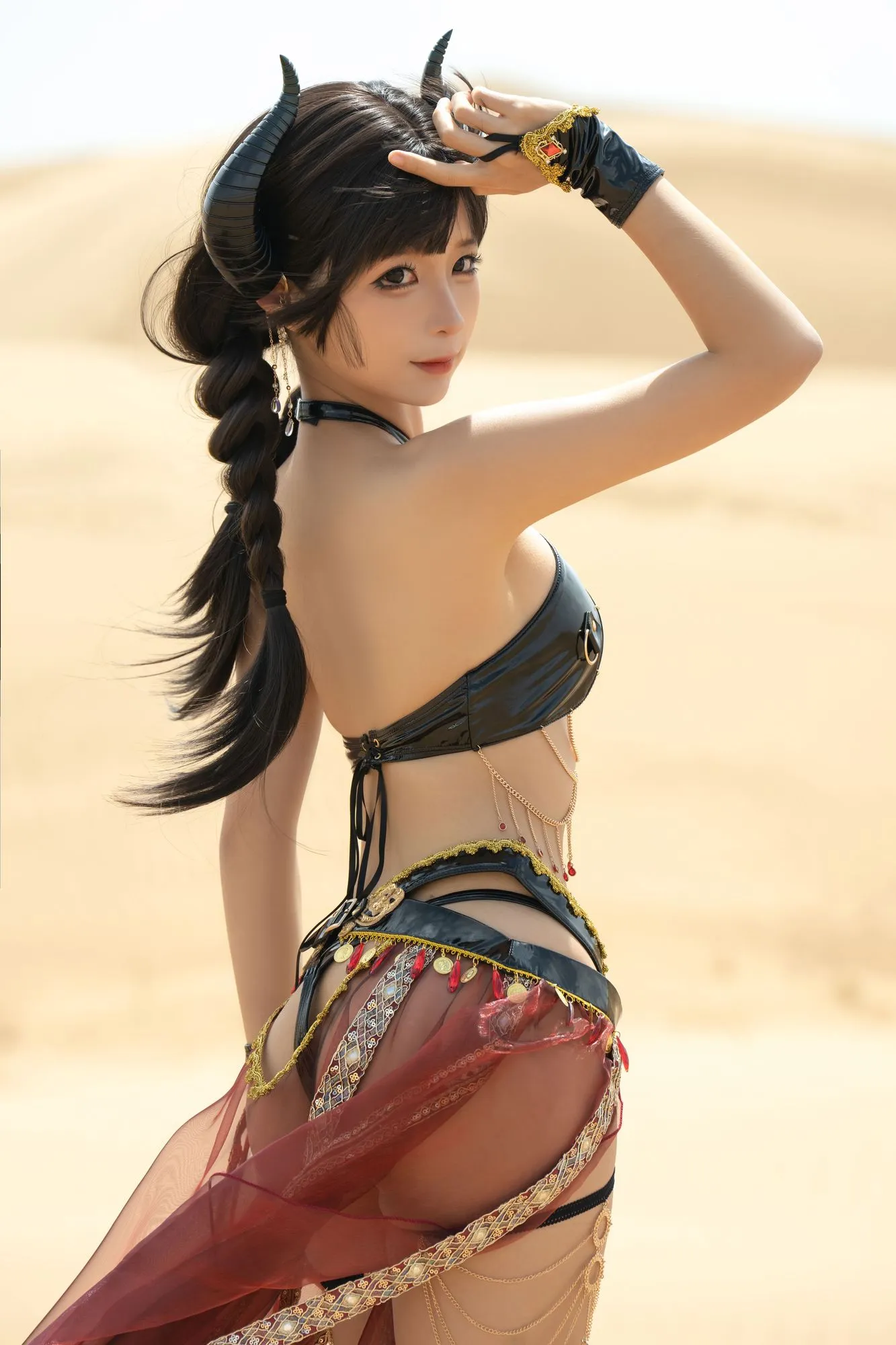 图片[3]-No.248 – 沙漠魅魔 [9P]-coswz-cos王者