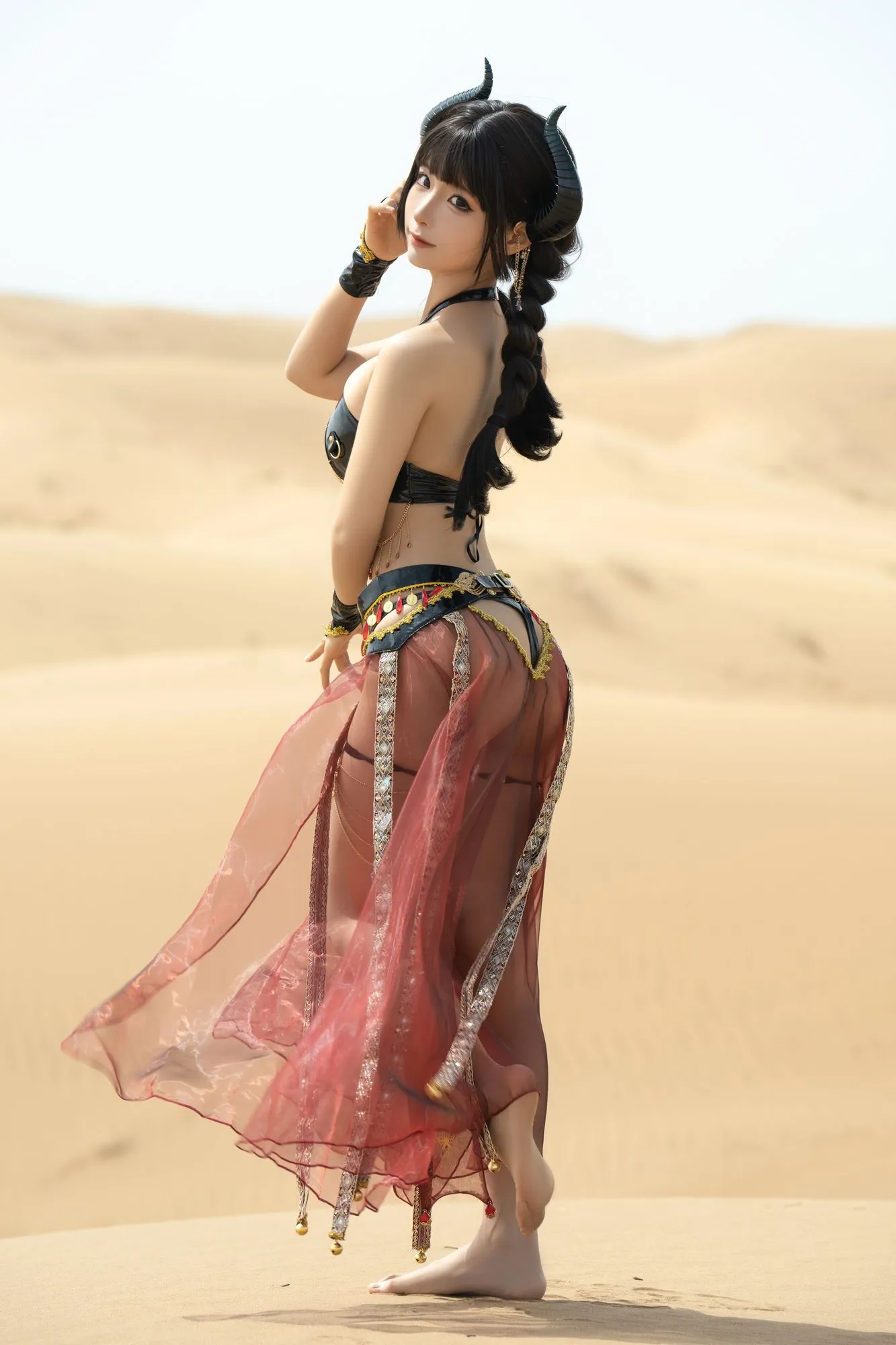 图片[4]-No.248 – 沙漠魅魔 [9P]-coswz-cos王者