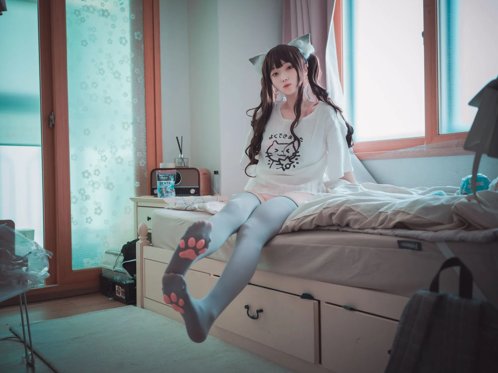 图片[2]-No.069-[DJAWA] The cat I picked up turned into a girl [197P] – Normal [136P]-coswz-cos王者