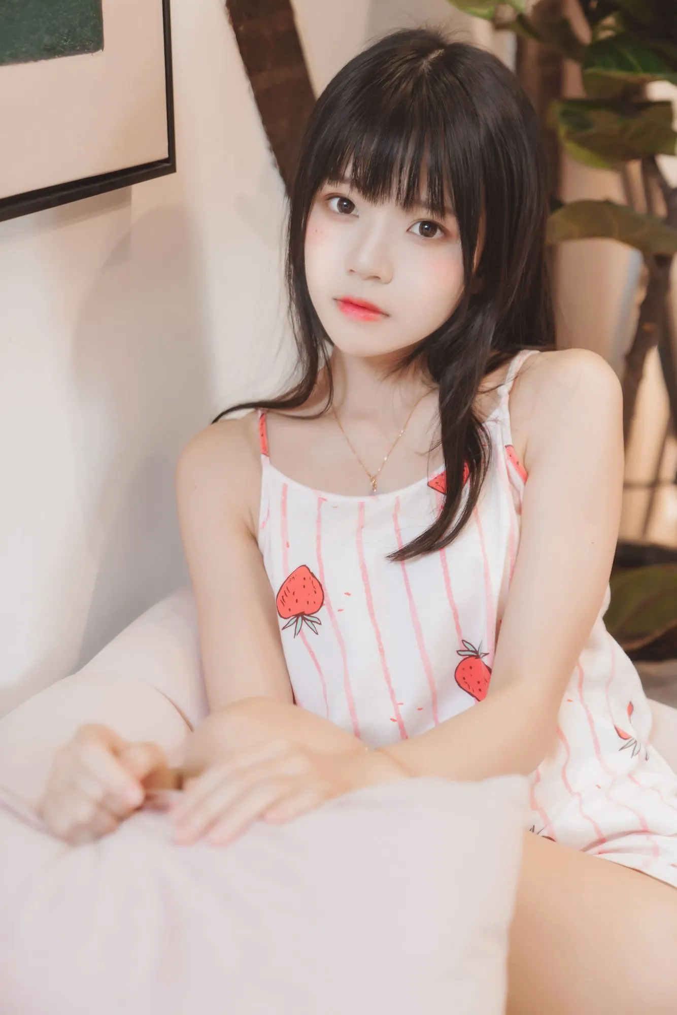 No.144-甜甜×4 – 唇边小草莓 [13P]-图妖社