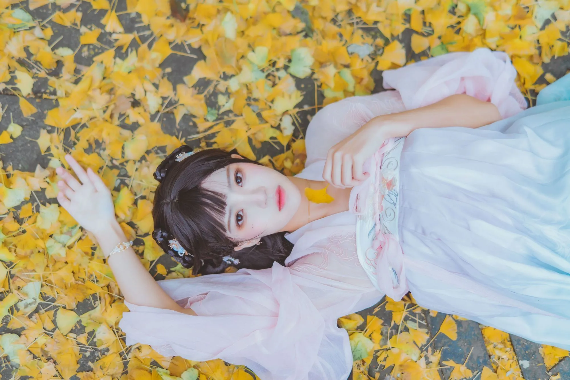图片[6]-No.145-温柔×4 – 汉服银杏 [10P]-coswz-cos王者