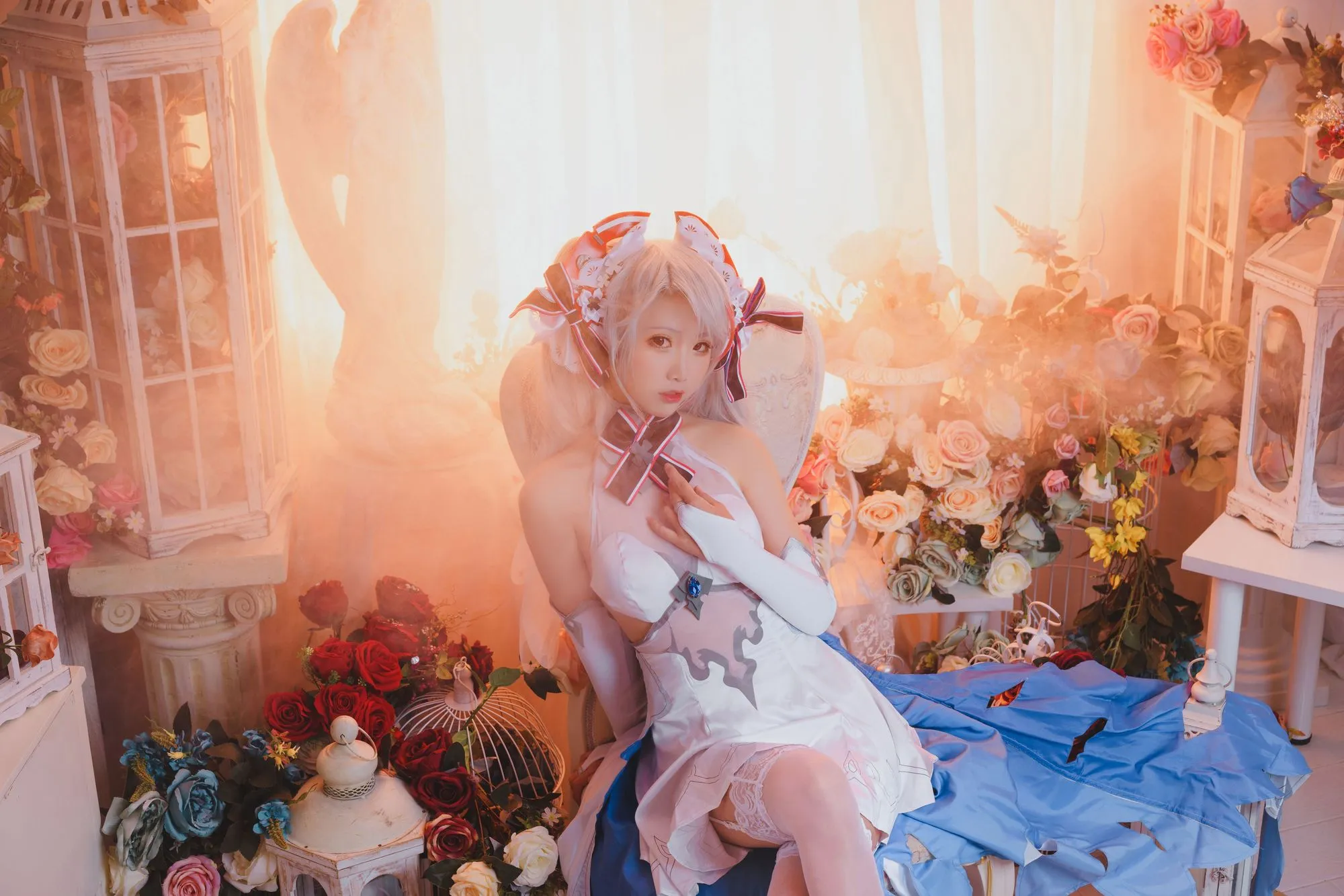 图片[2]-No.001-欧根花嫁 [22P]-coswz-cos王者