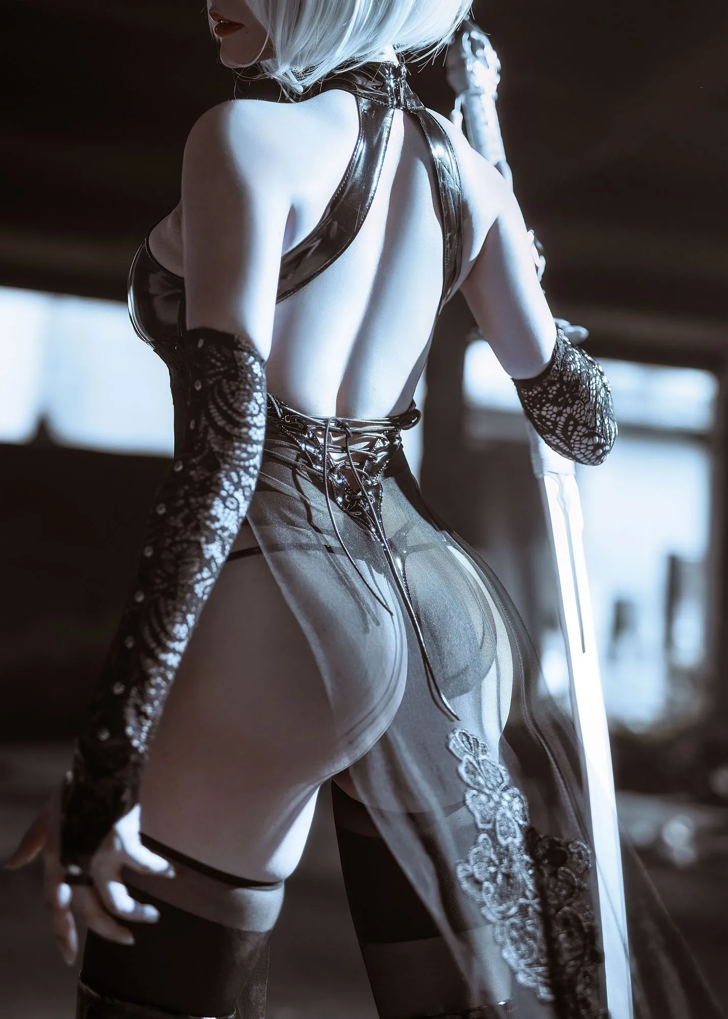 图片[2]-No.003-2B旗袍同人 [25P]-coswz-cos王者