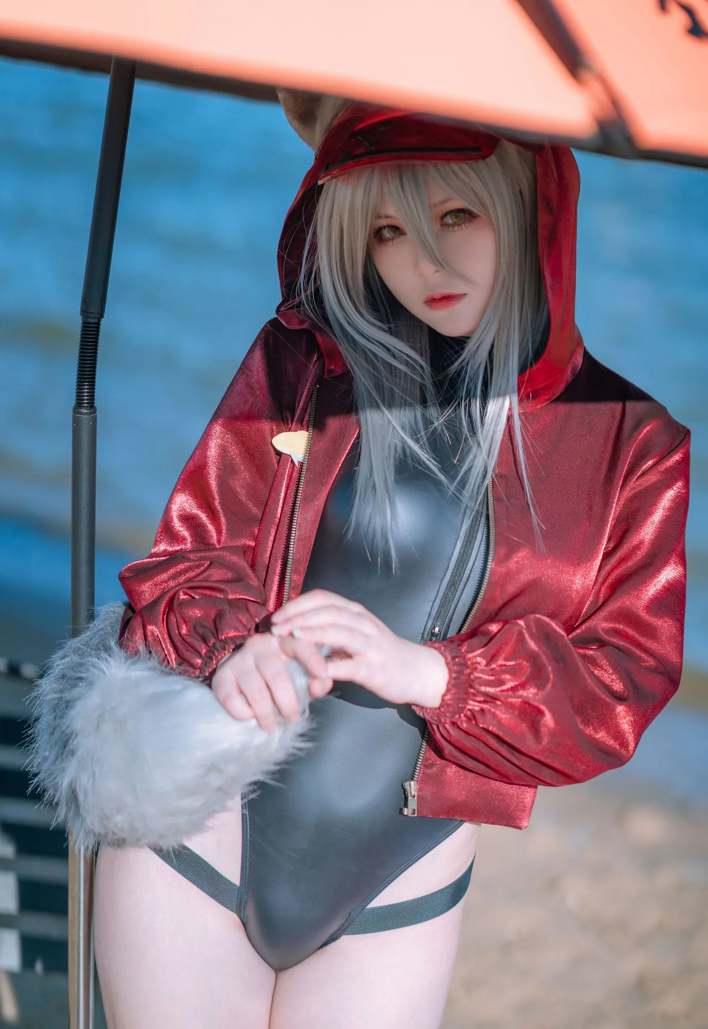 图片[5]-No.005 – 明日方舟 轻风 LB01 红 [12P]-coswz-cos王者