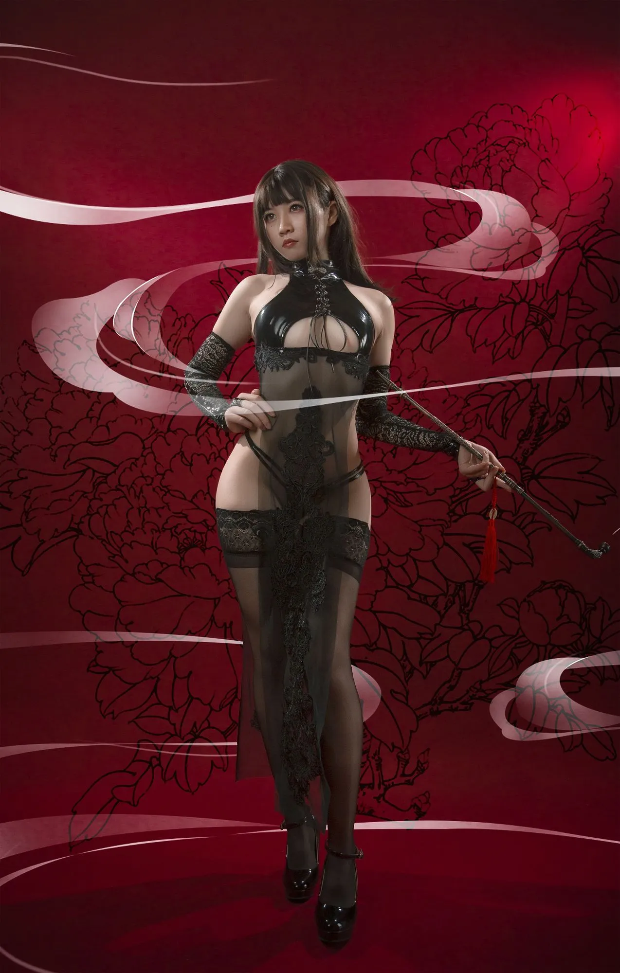 图片[4]-No.005 – 靡烟旗袍 [20P]-coswz-cos王者