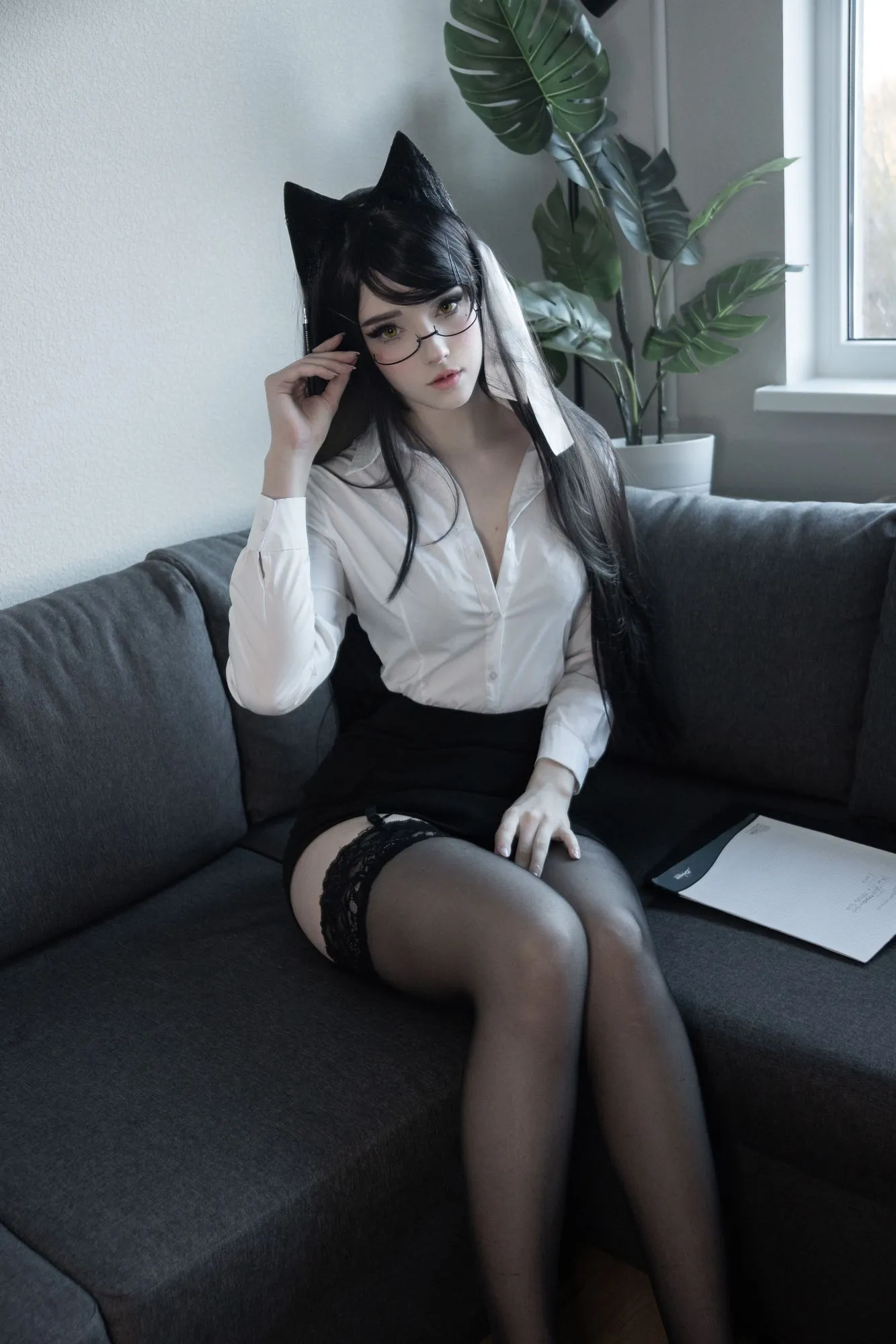 图片[5]-No.006-Secretary Atago [54P]-coswz-cos王者